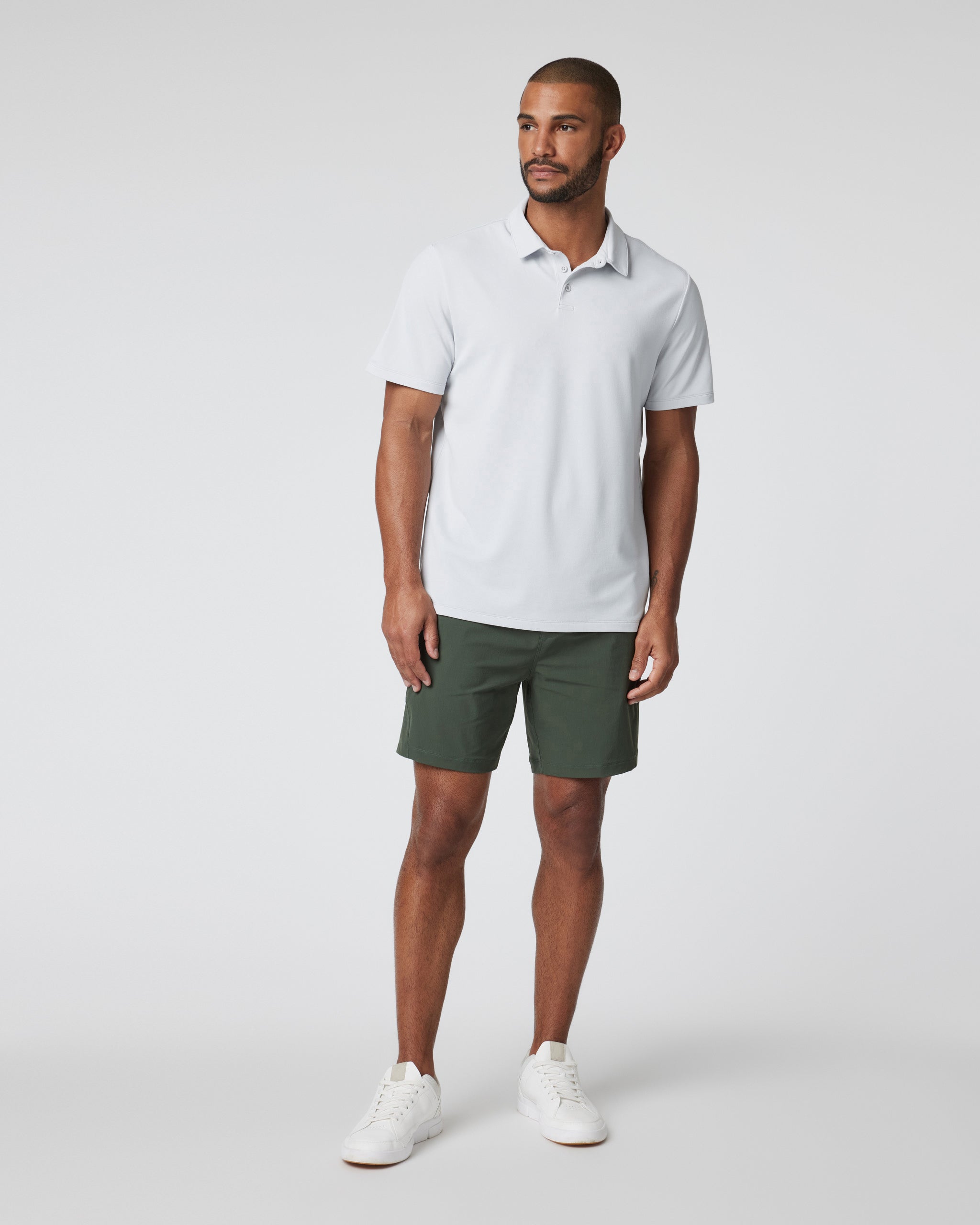 Gamepoint Polo | Frost Grey