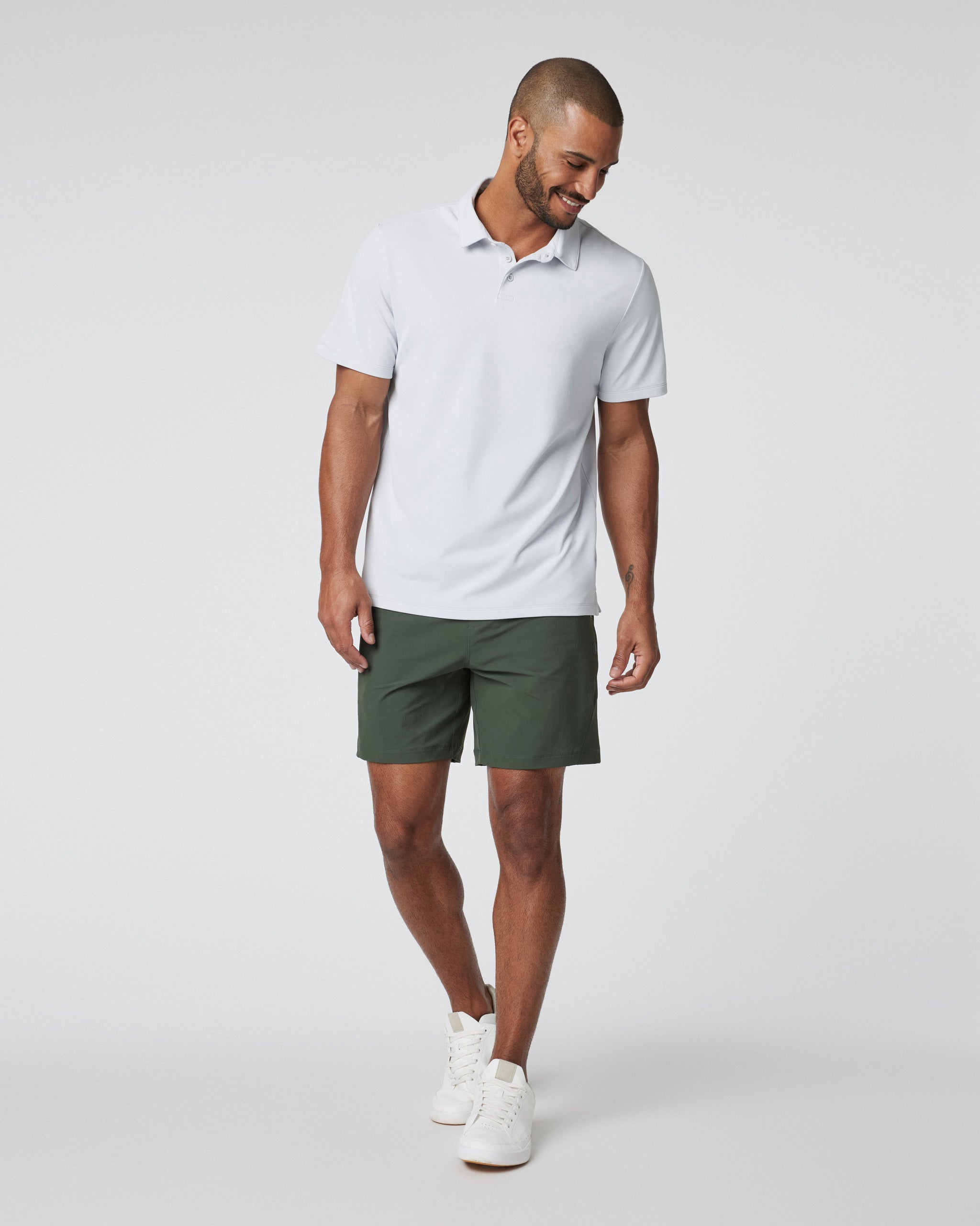 Gamepoint Polo | Frost Grey