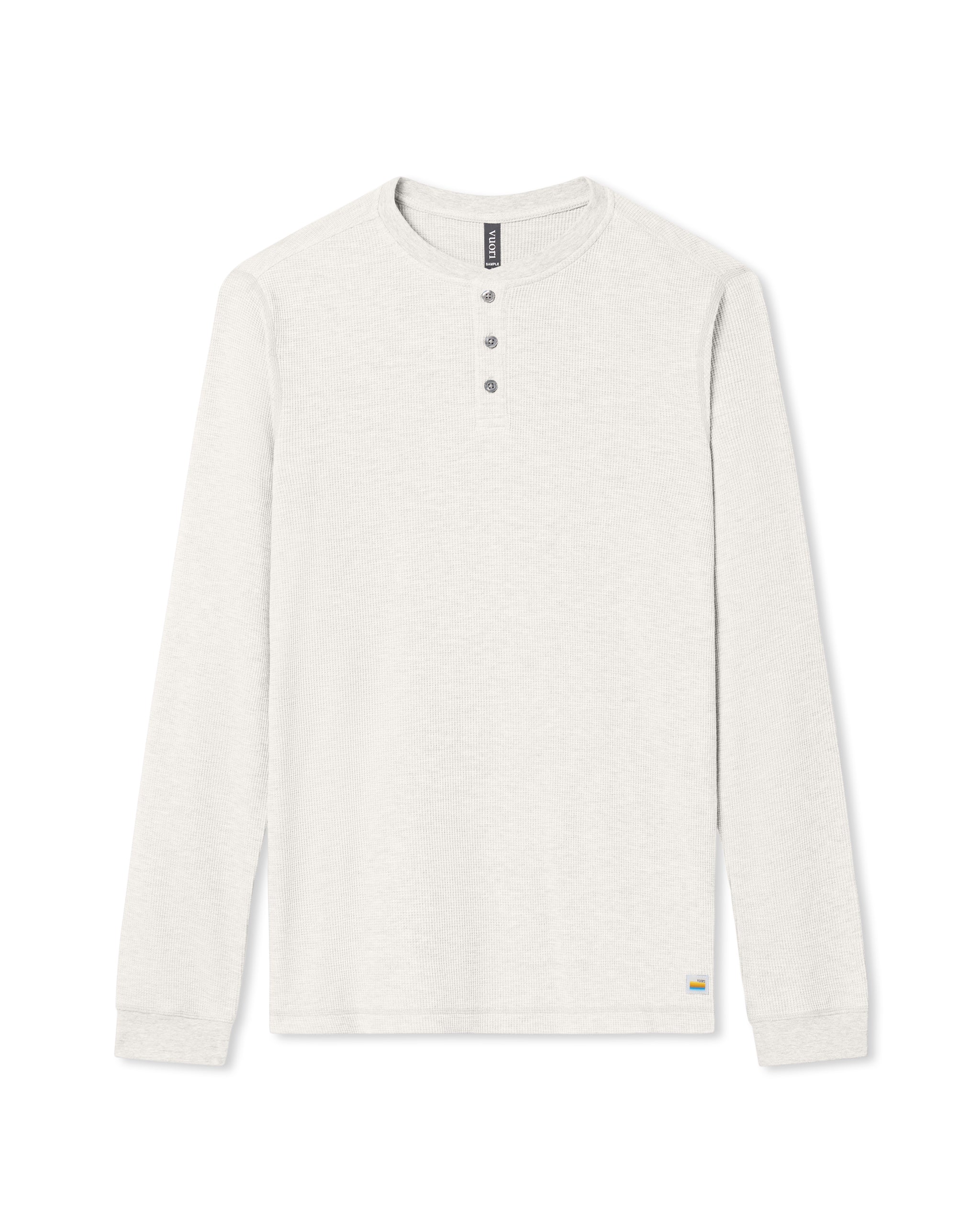 Waffle Henley | Marshmallow