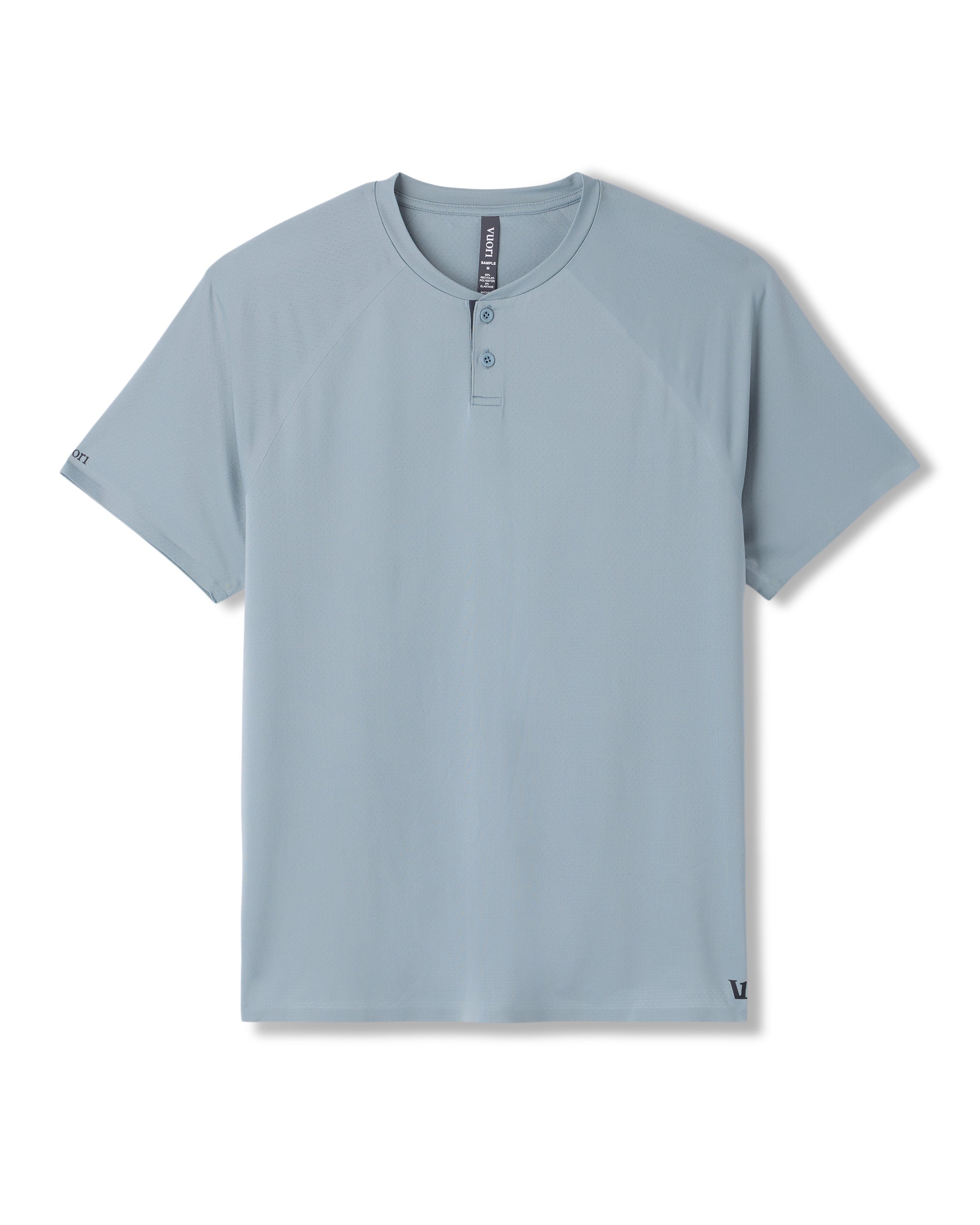 Short Sleeve Viewpoint Henley | Mist