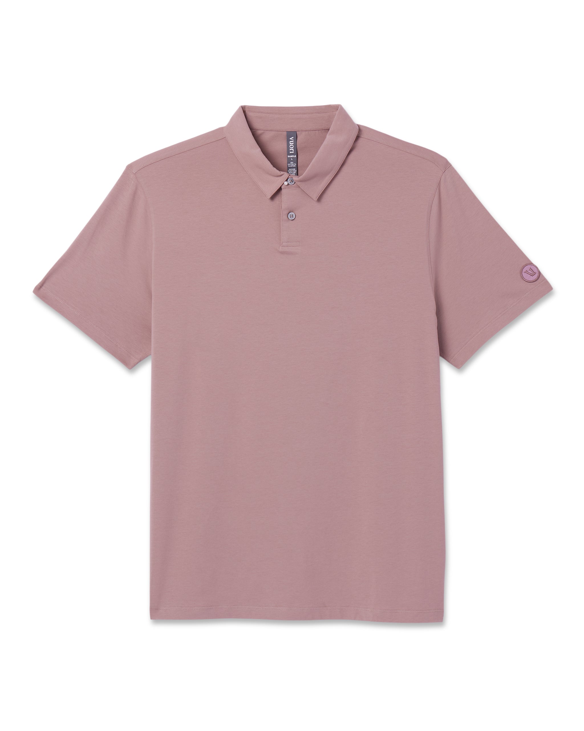 Short Sleeve Feather Polo | Zion Rose