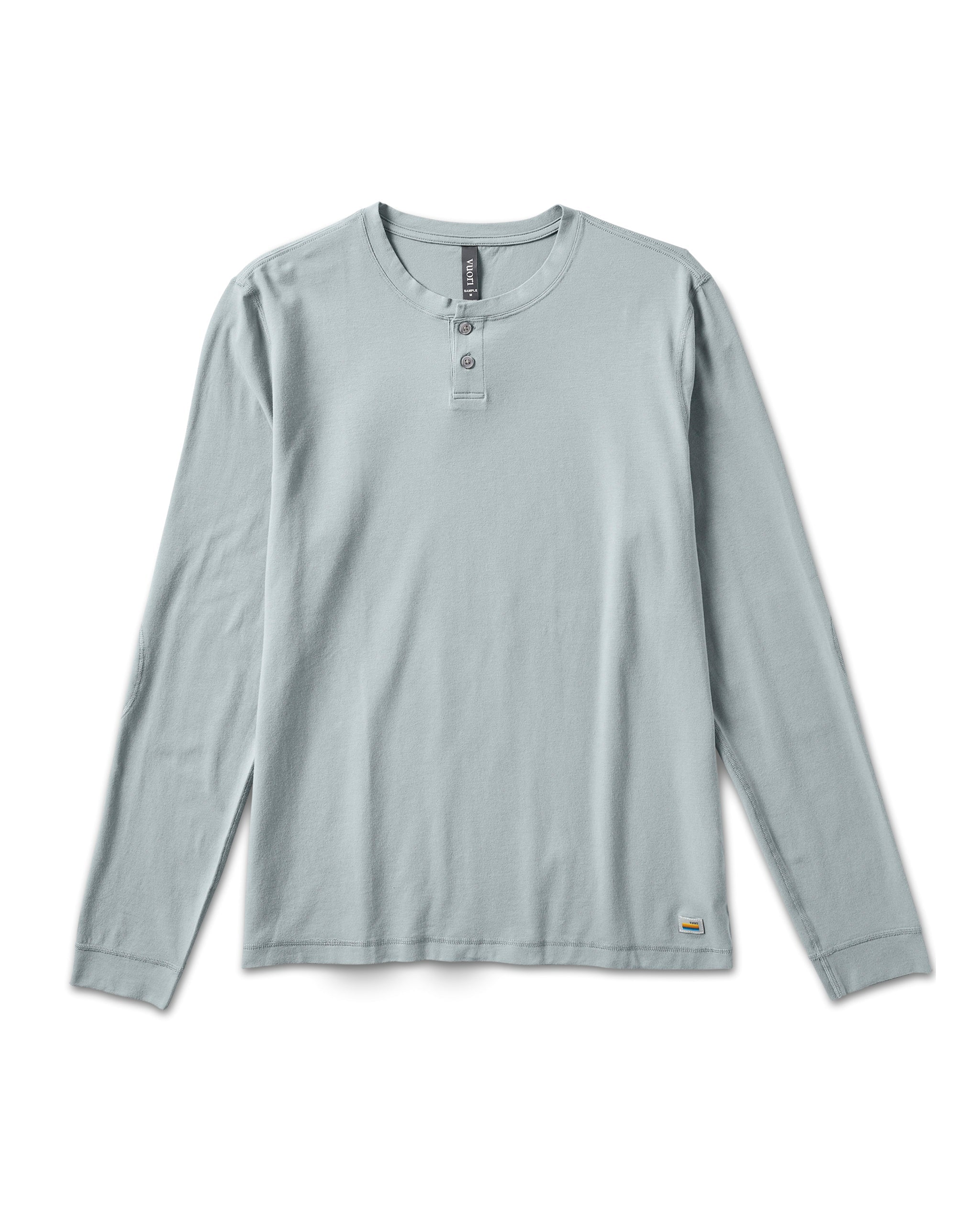 Long Sleeve Ever Henley | Stormy