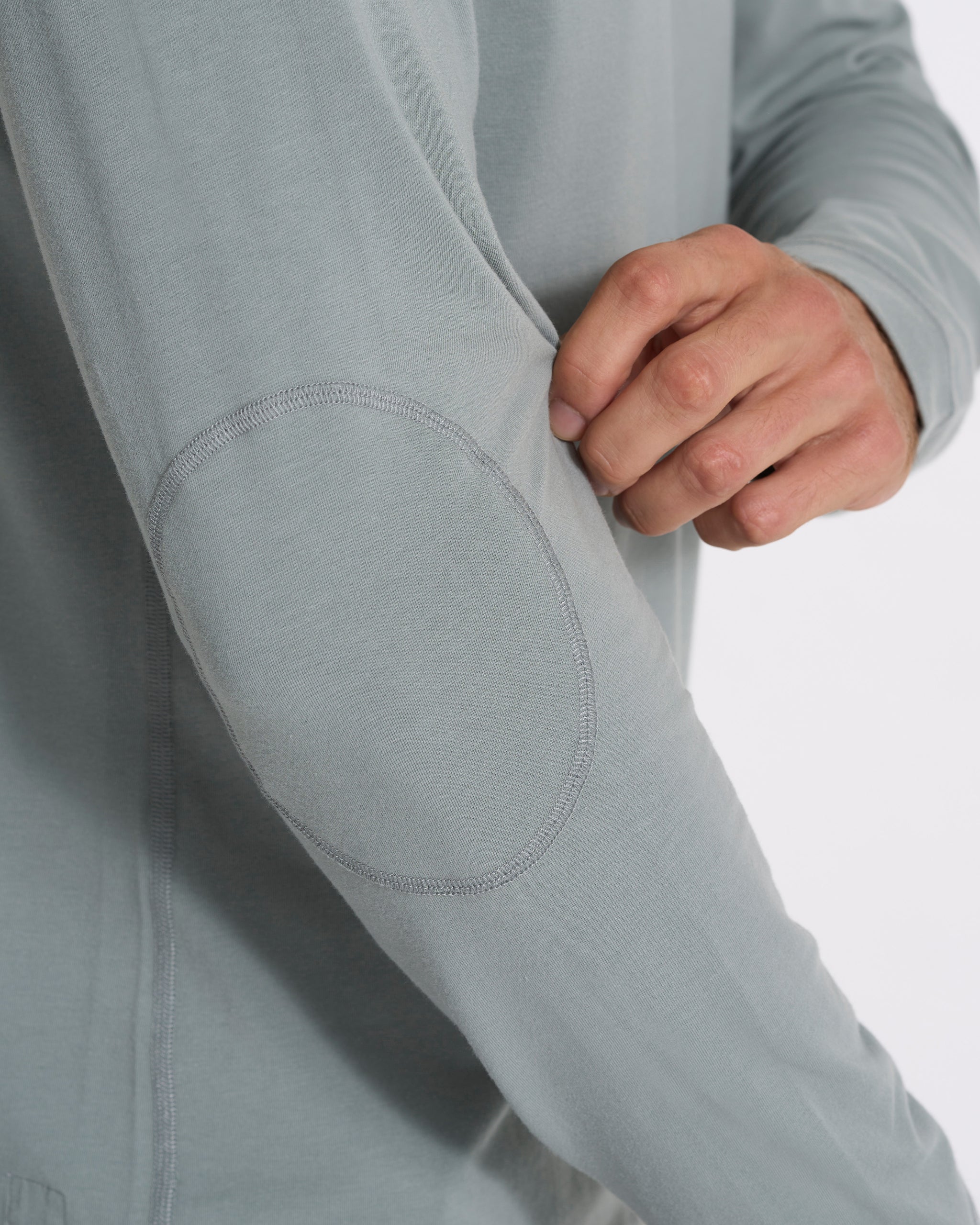Long Sleeve Ever Henley | Stormy