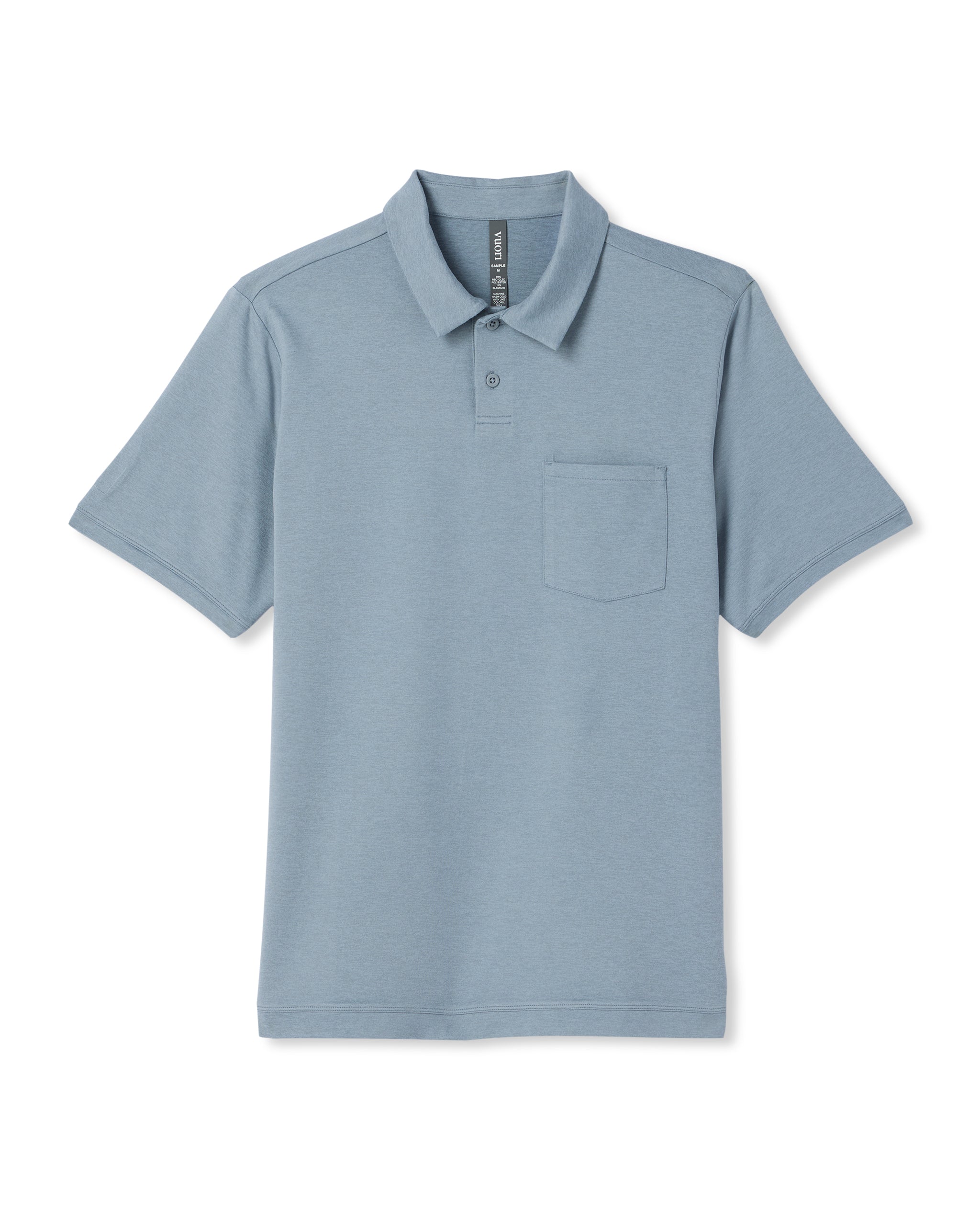 Short Sleeve Ponto Performance Polo | Flint Heather