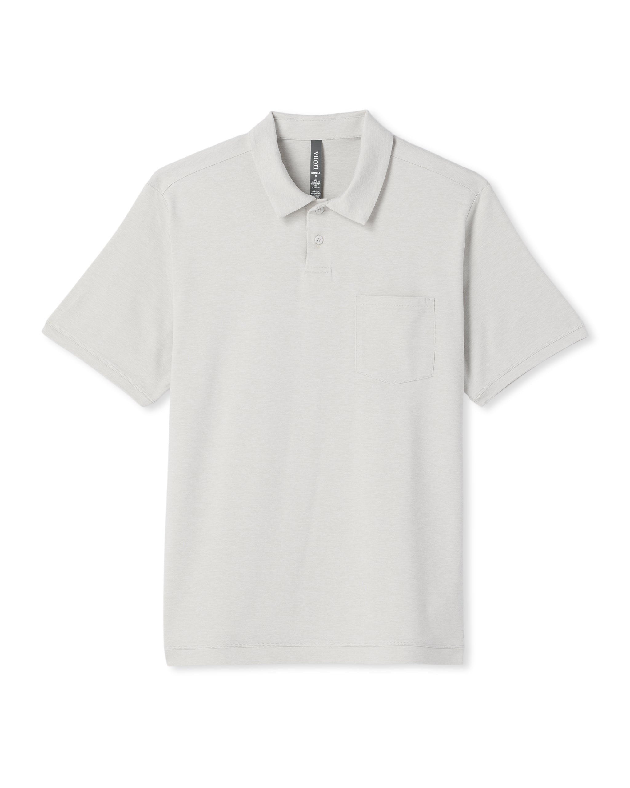 Short Sleeve Ponto Performance Polo | Salt Heather