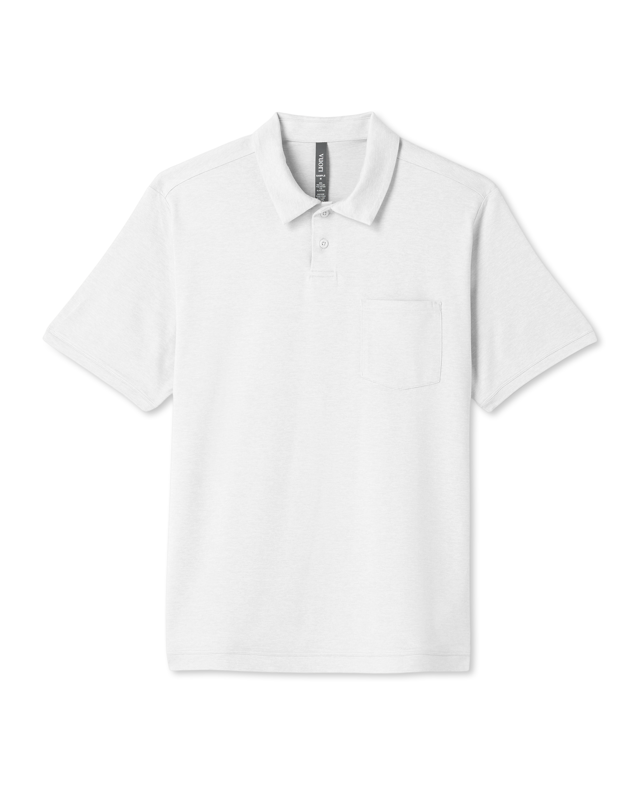 Short Sleeve Ponto Performance Polo | White