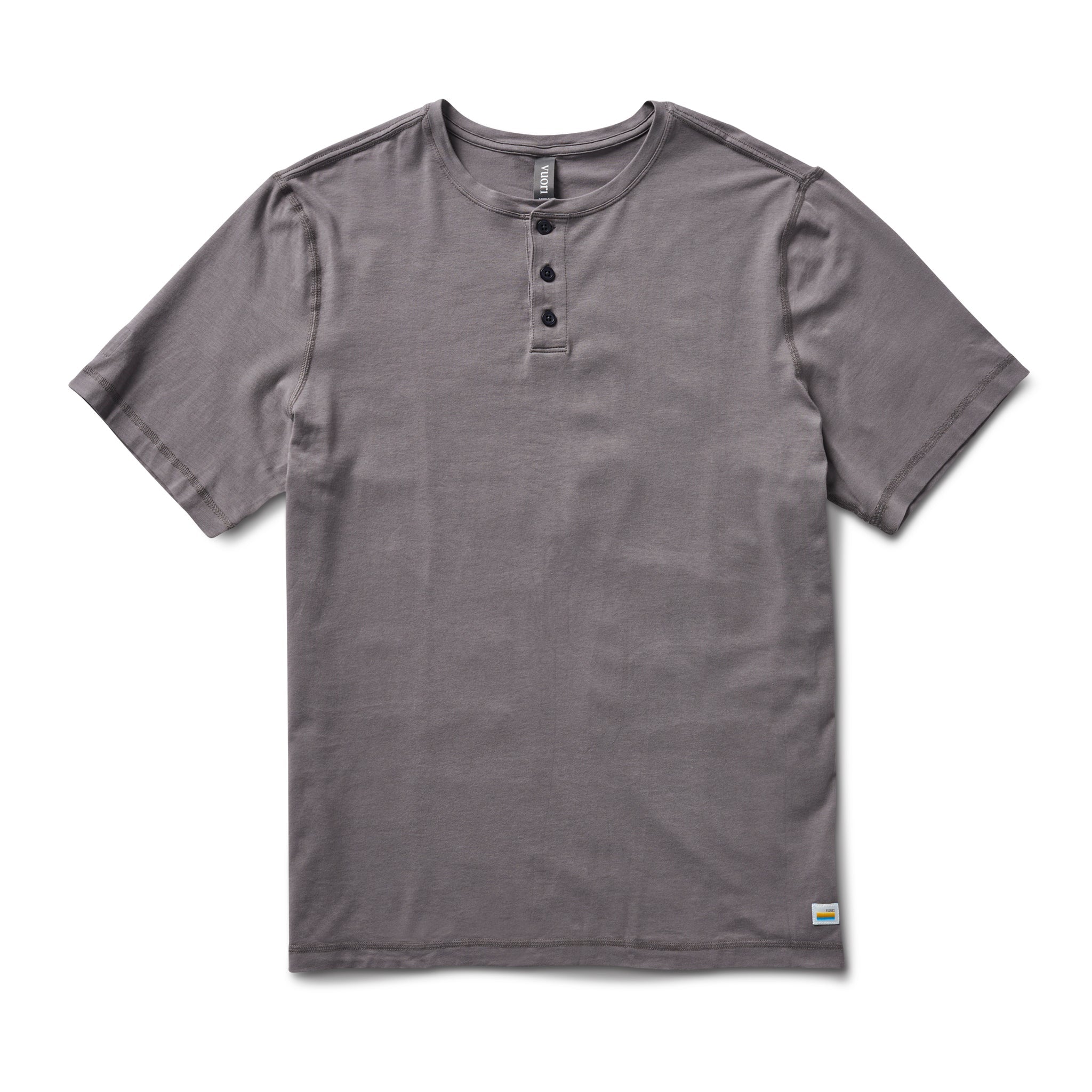 Short-Sleeve Tuvalu Henley | Smoke