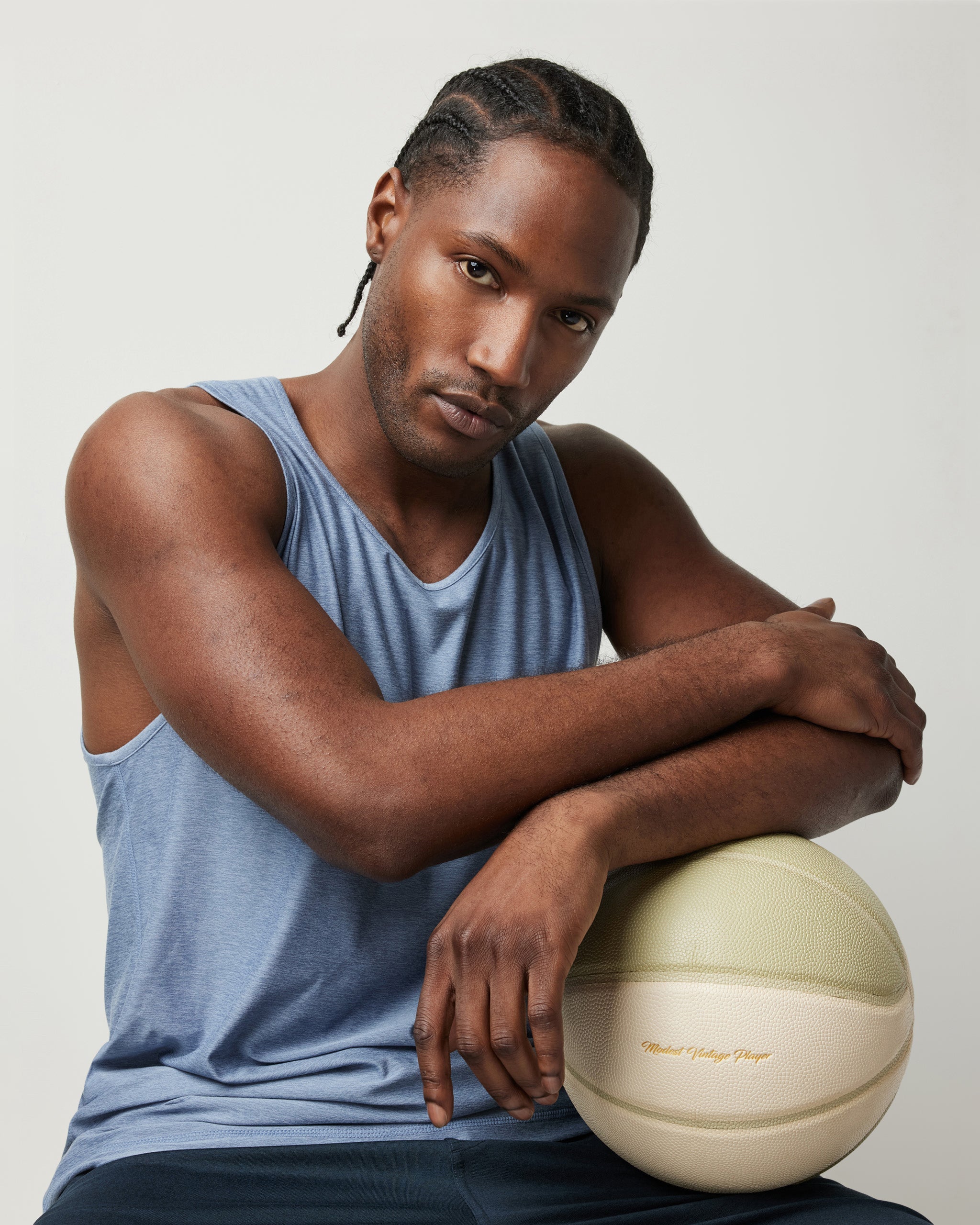 Strato Tech Tank | Chambray Heather