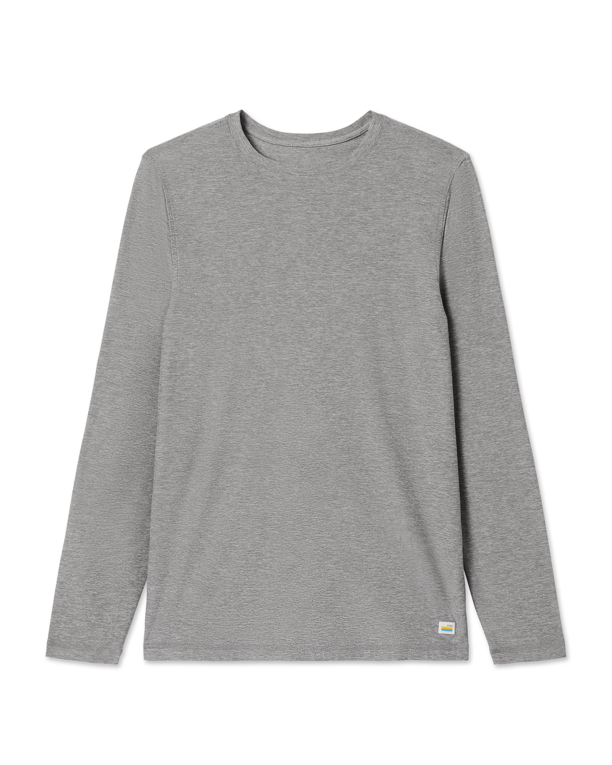 Long-Sleeve Strato Tech Tee | Heather Grey