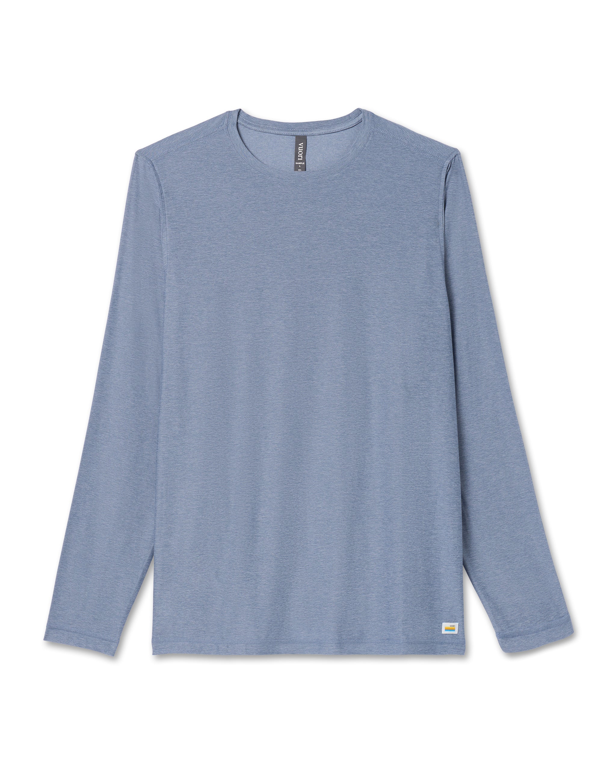 Long-Sleeve Strato Tech Tee | Chambray Heather