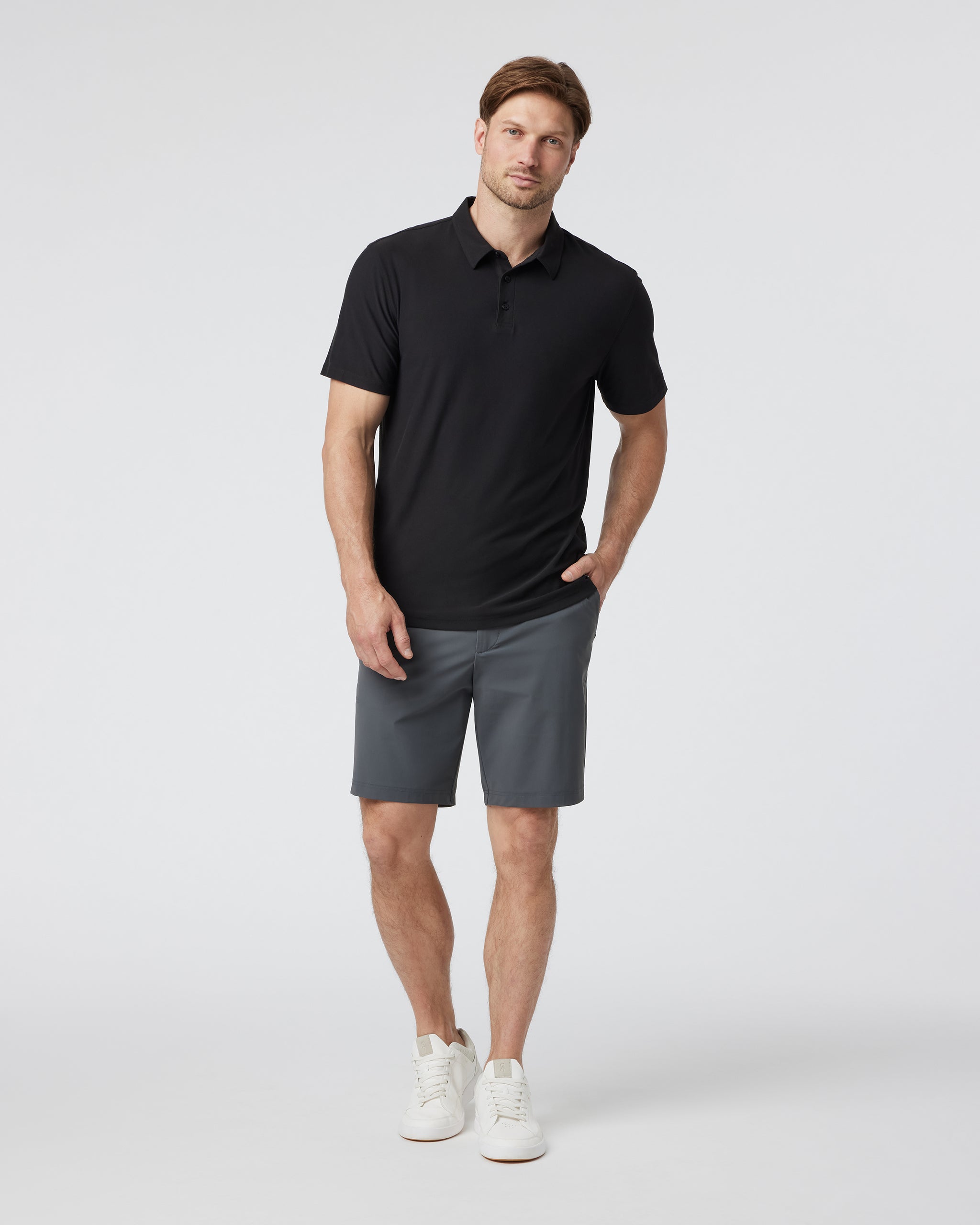 Strato Tech Polo | Black