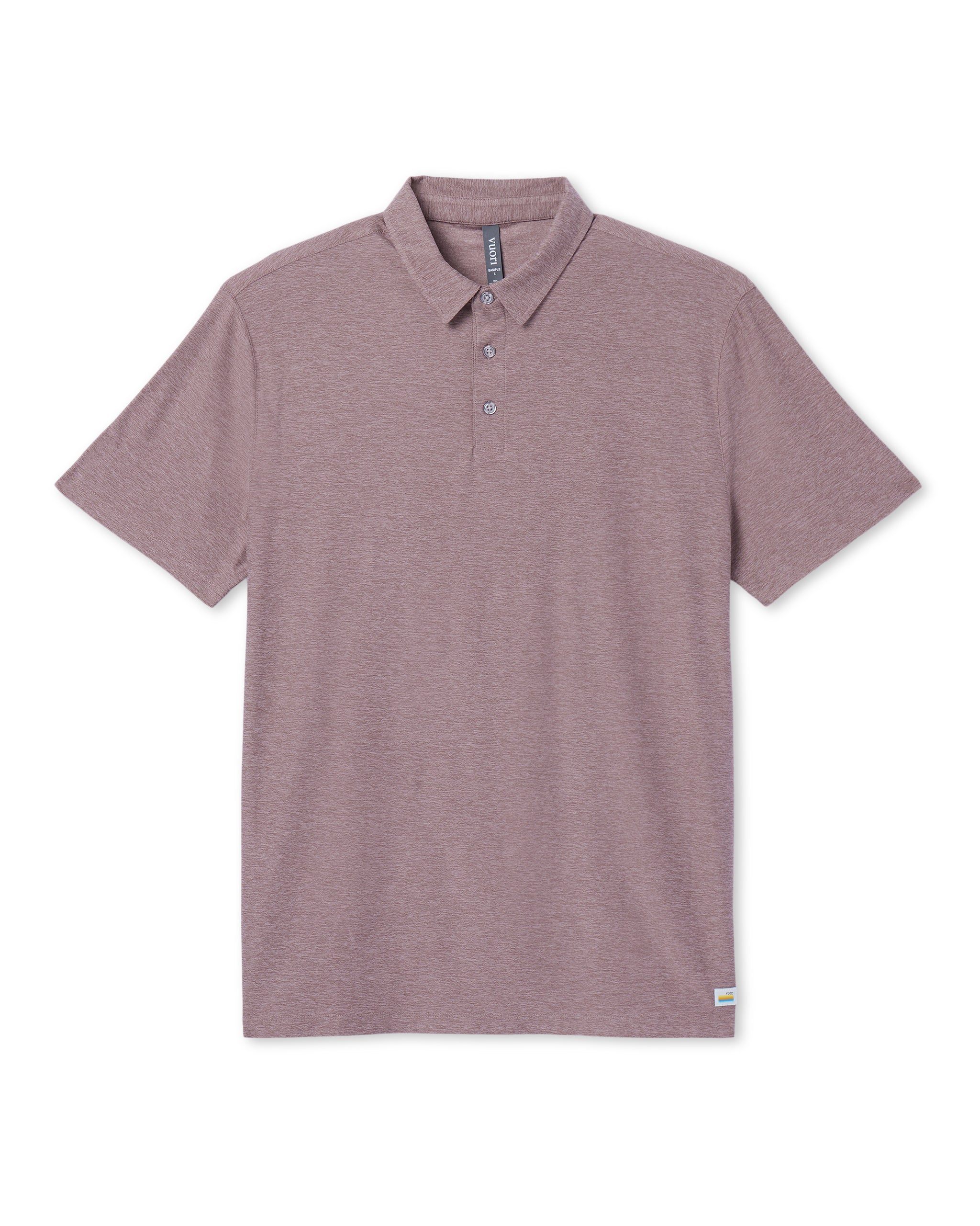 Strato Tech Polo | Dark Umber Heather