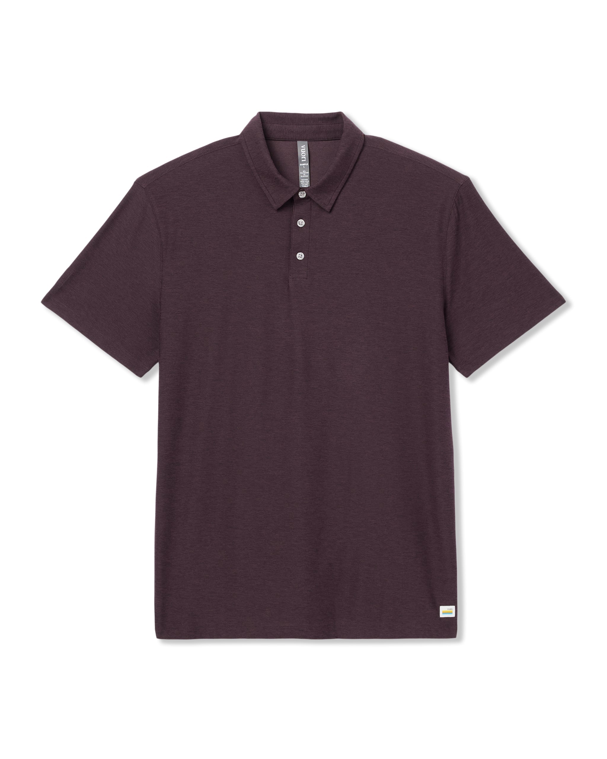 Strato Tech Polo | Raisin Heather