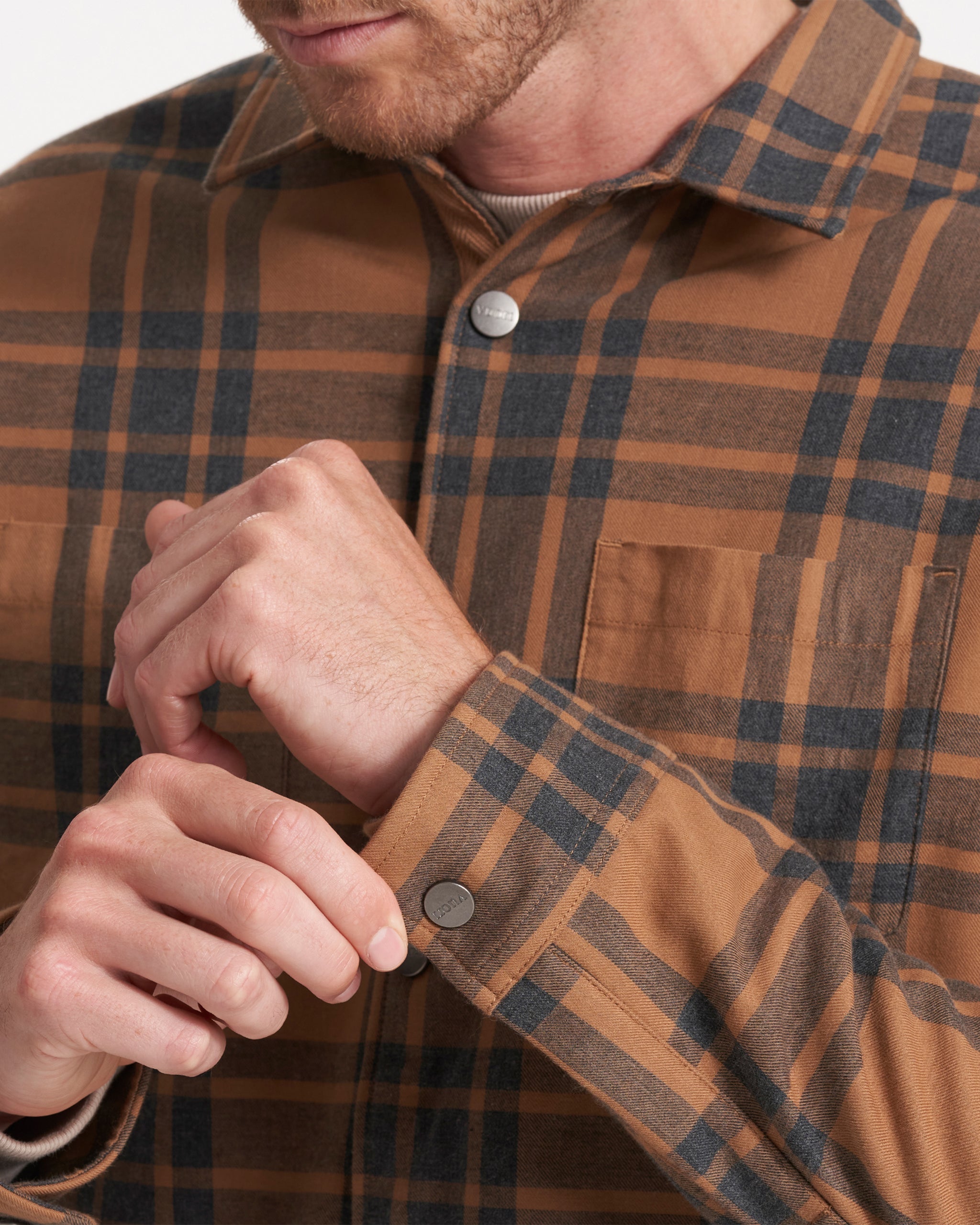 Range Shirt Jacket | Camel