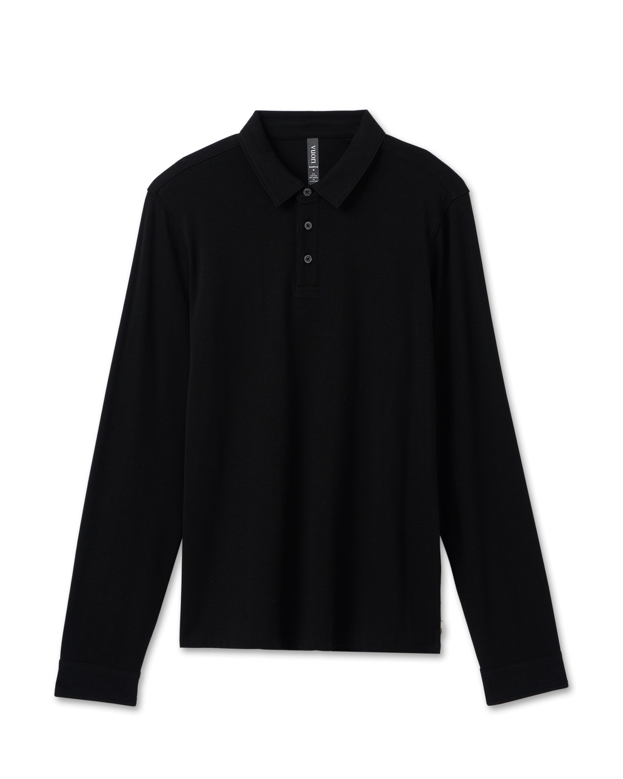 Long Sleeve Westport Polo | Black