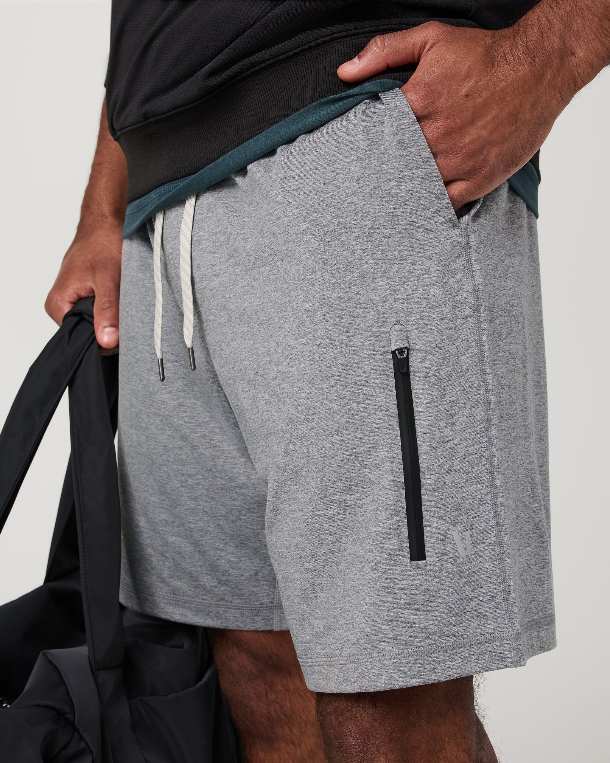 Sunday Performance Short 8" | Grey Heather