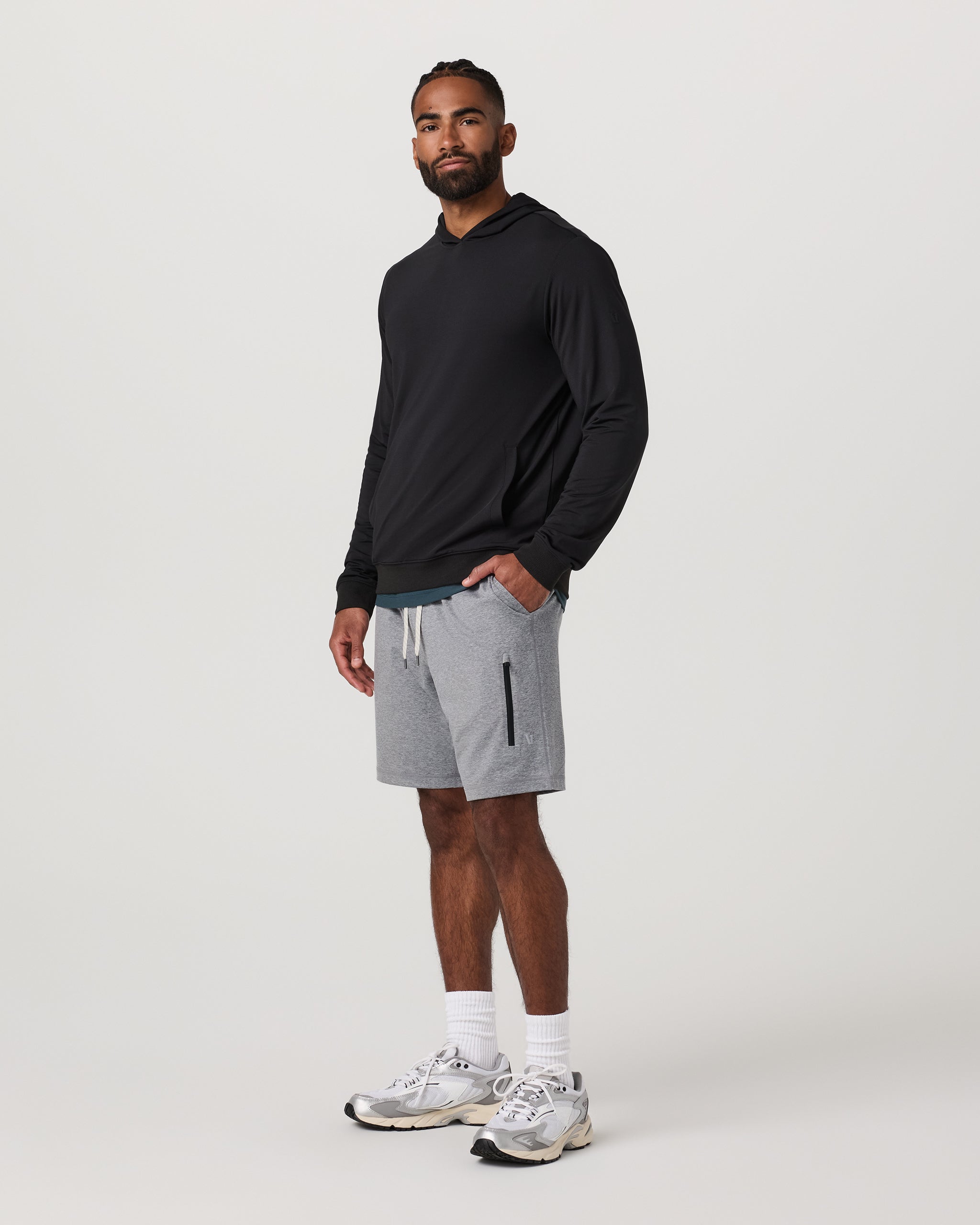Sunday Performance Short 8" | Grey Heather