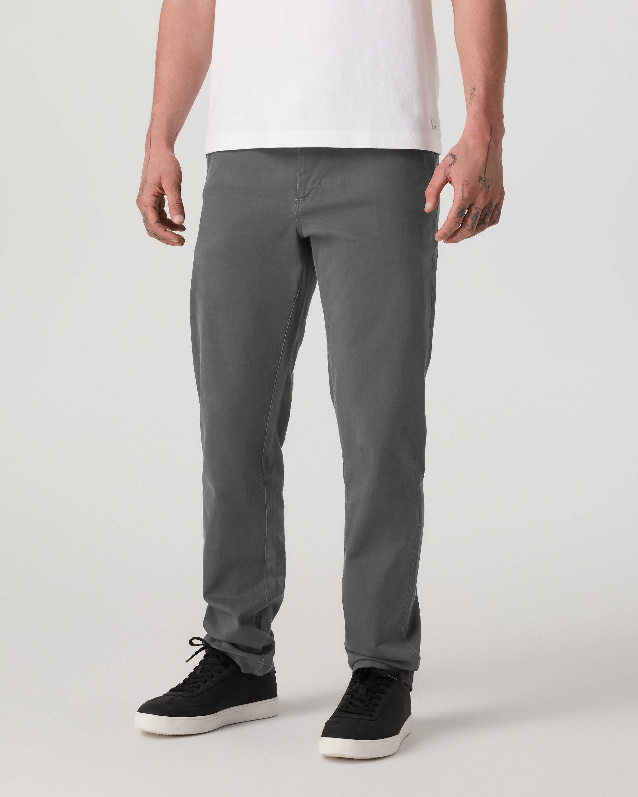 Fletcher Chino Pant Classic Fit 30" | Dark Pewter