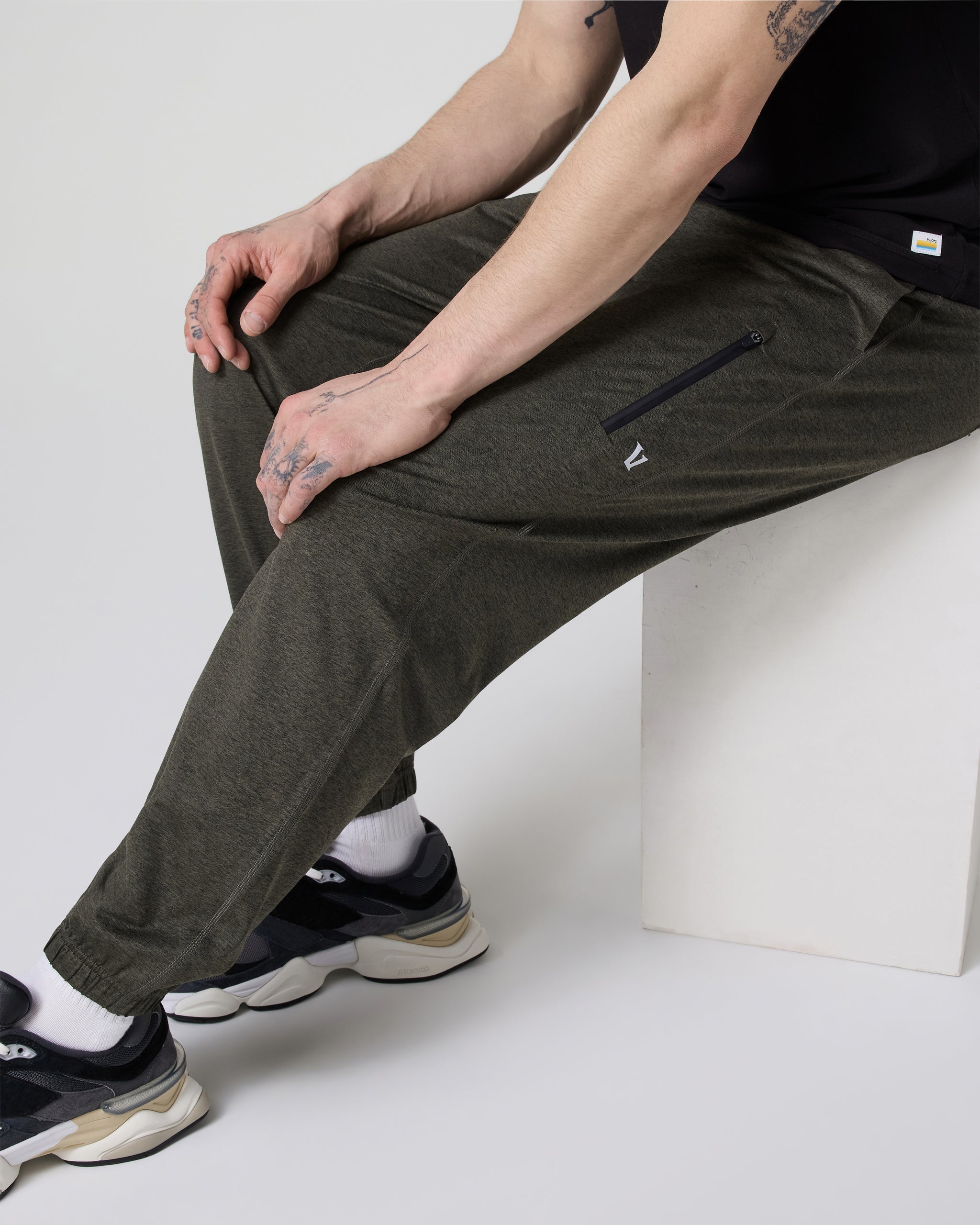 Sunday Performance Sweatpant - Long | Kale Heather
