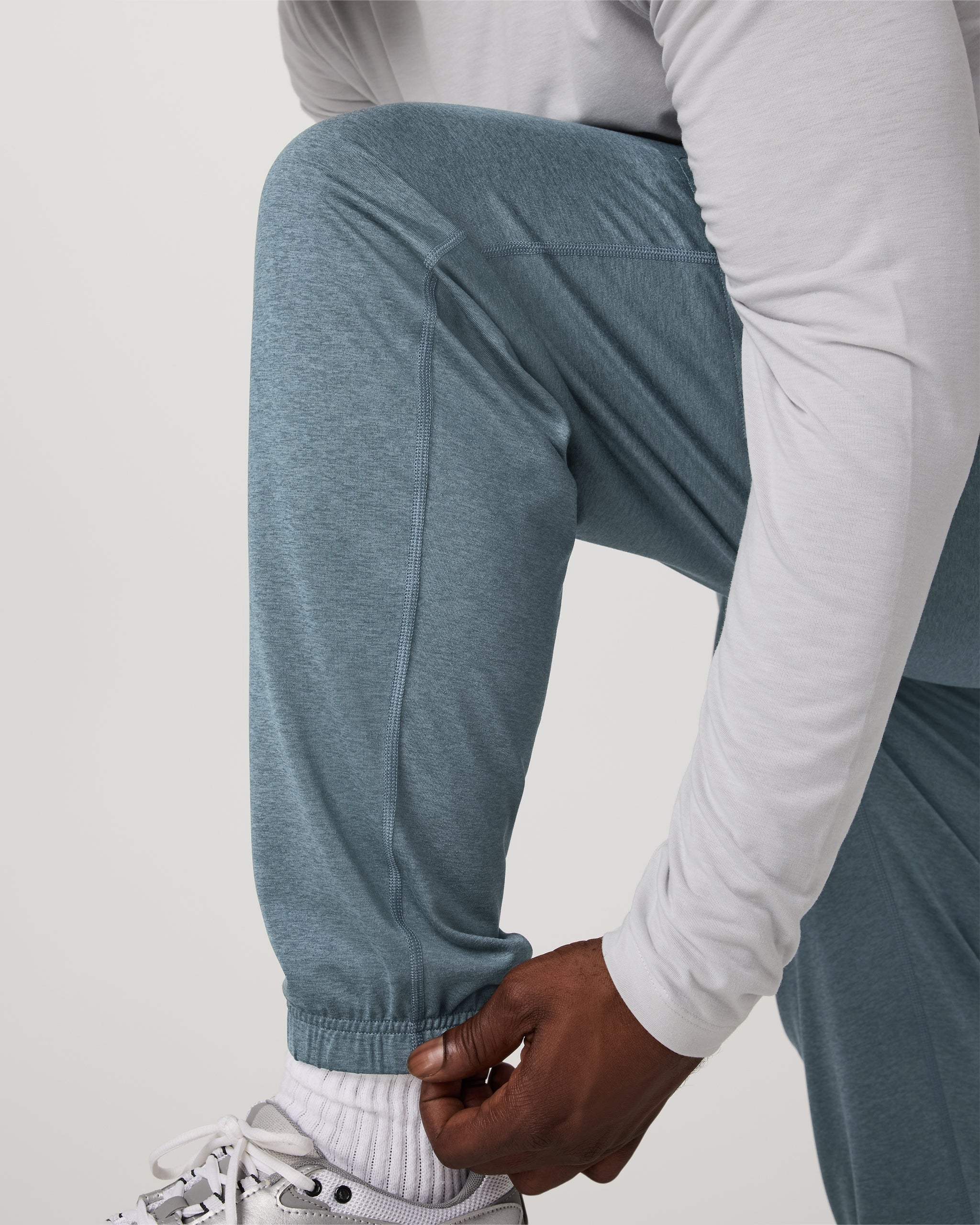 Sunday Performance Sweatpant - Long | Smoke Blue Heather