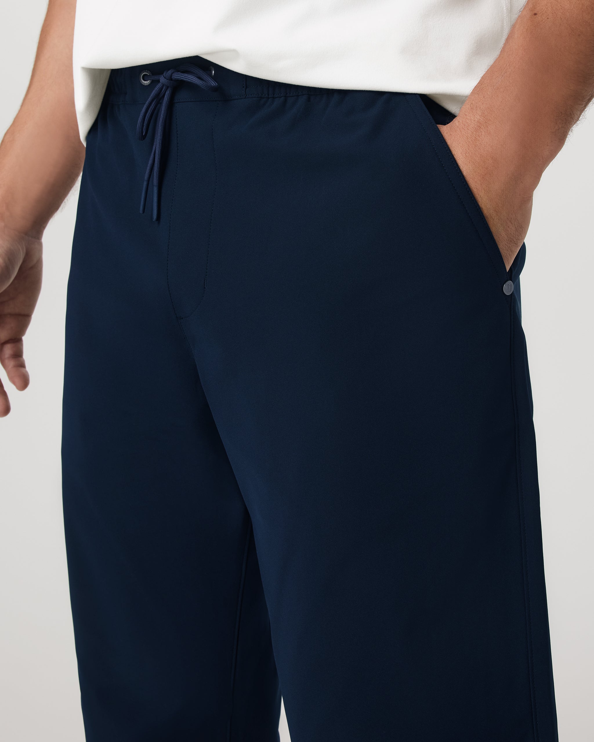 Meta Elastic Waist Pant Classic Fit 32" | Ink