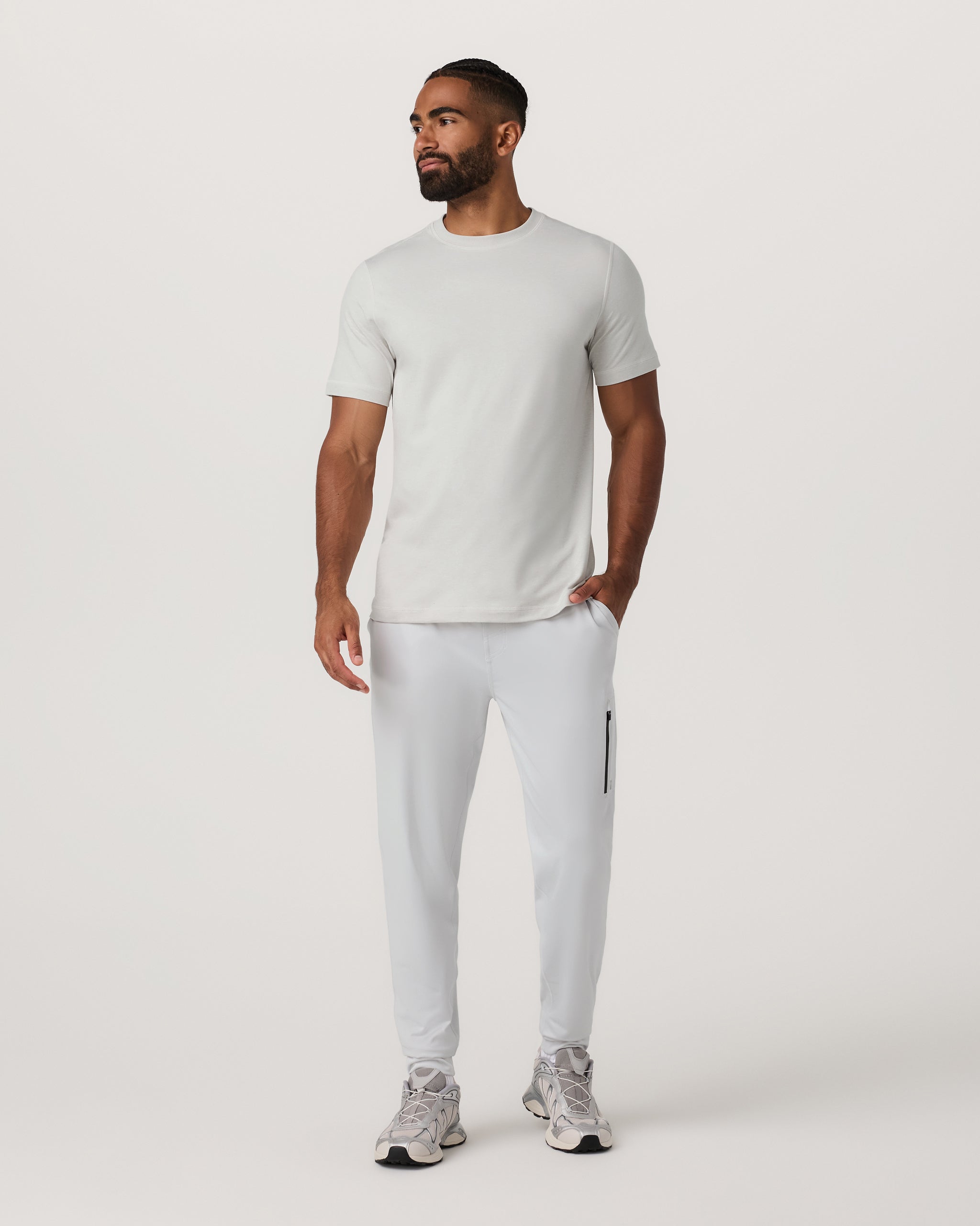 Sunday Performance Jogger - Long | Frost Grey