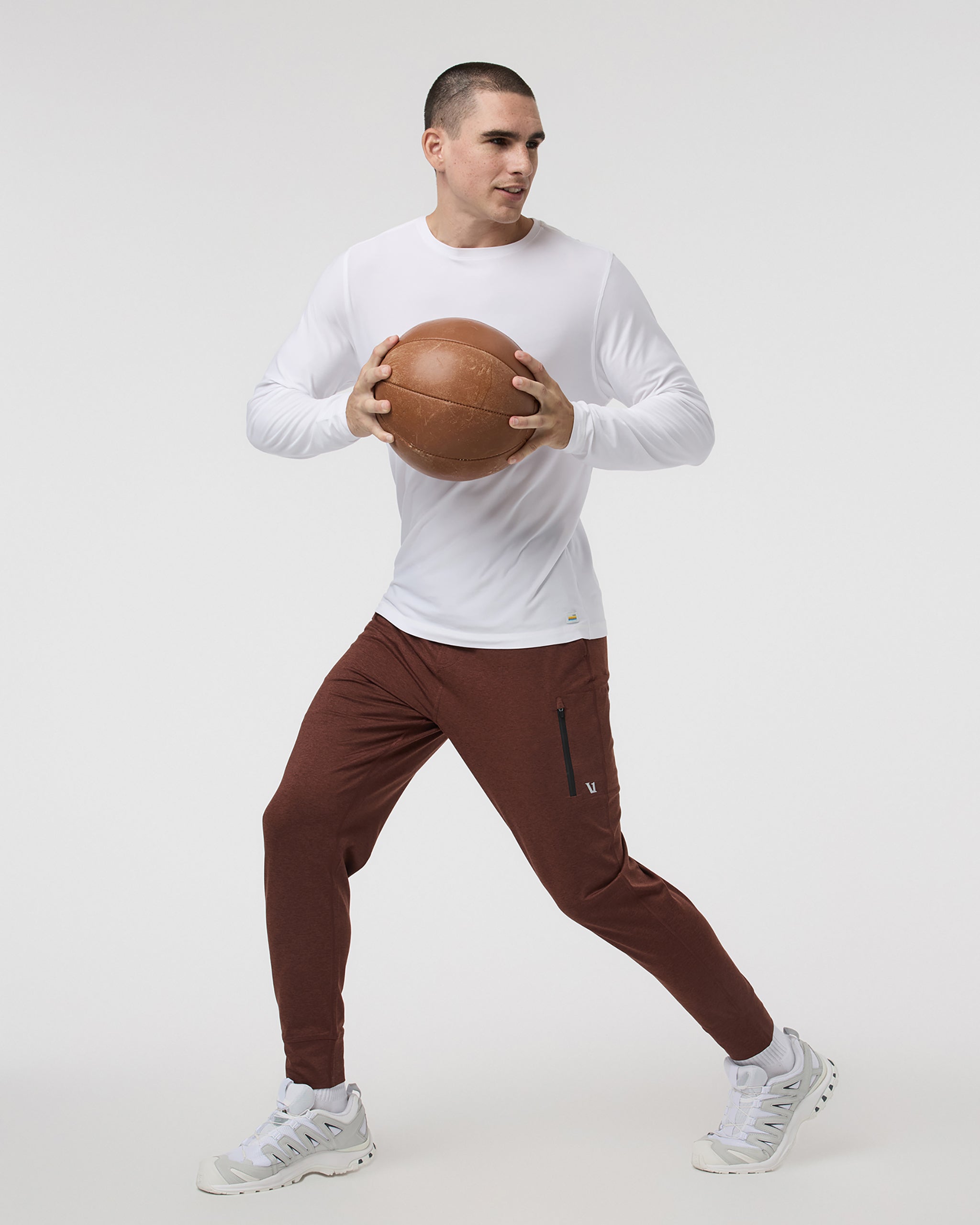 Sunday Performance Jogger | Burnt Sienna Heather