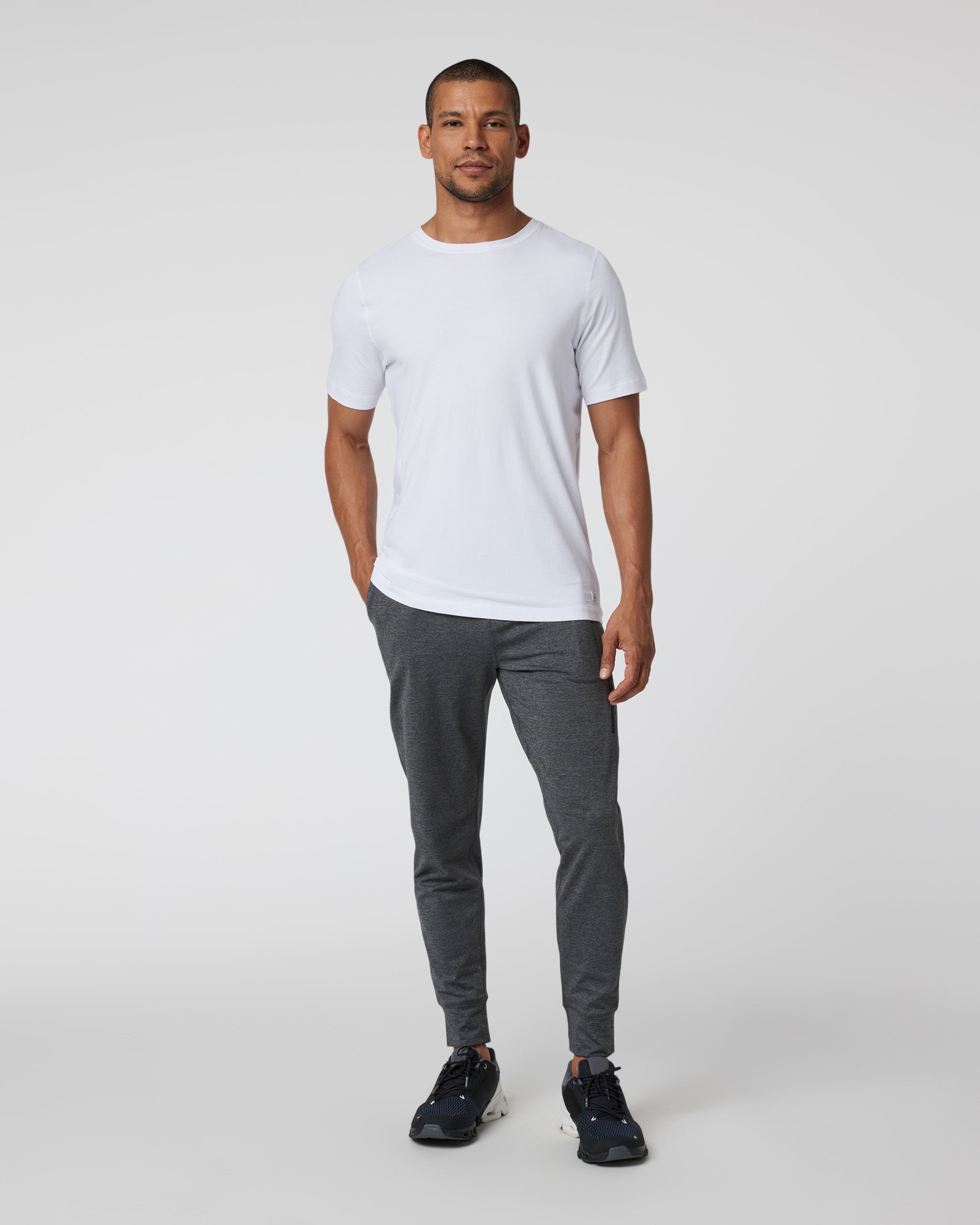 Sunday Performance Jogger - Long | Charcoal Heather