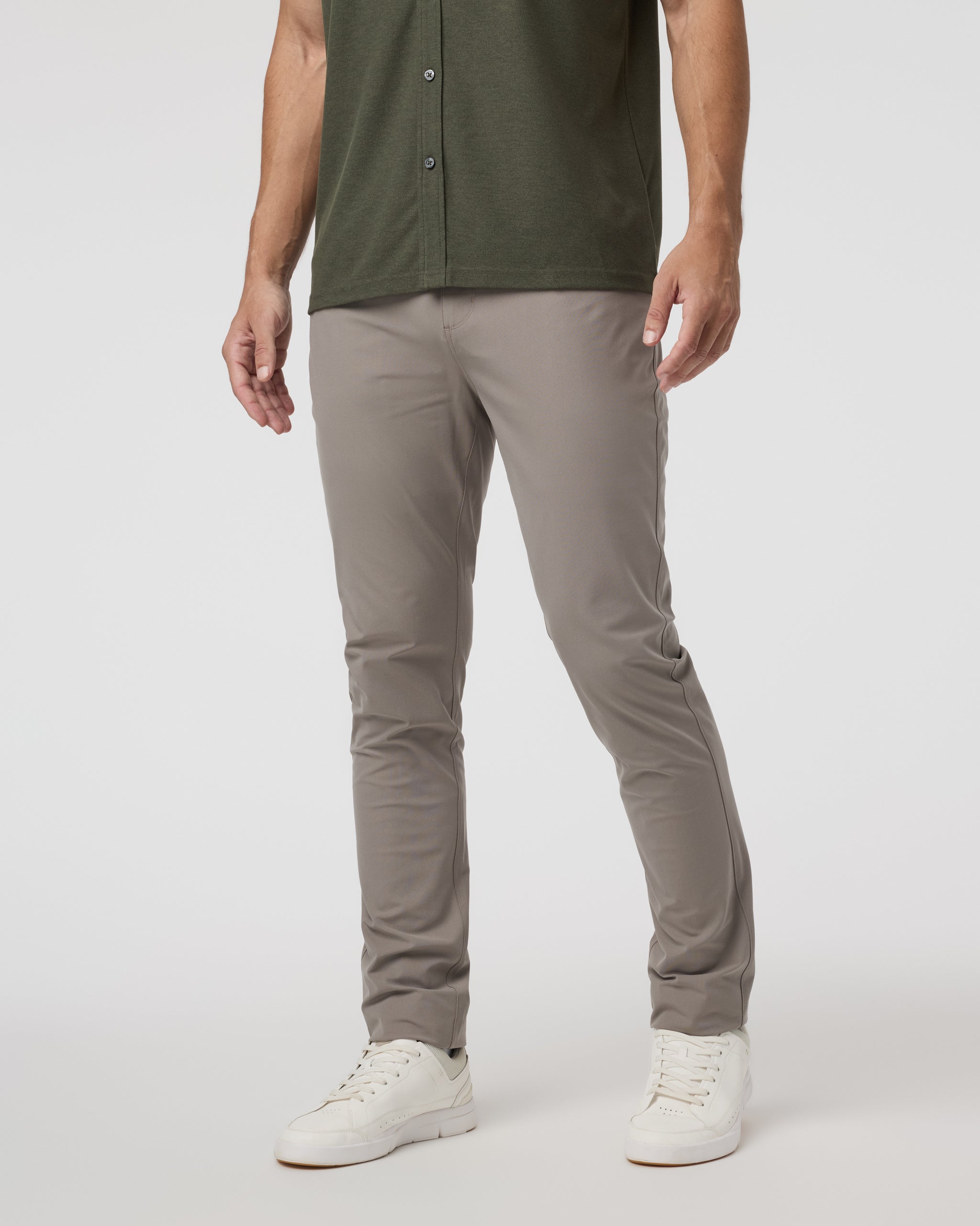 Meta Pant Athletic Slim Fit 34" | Mocha