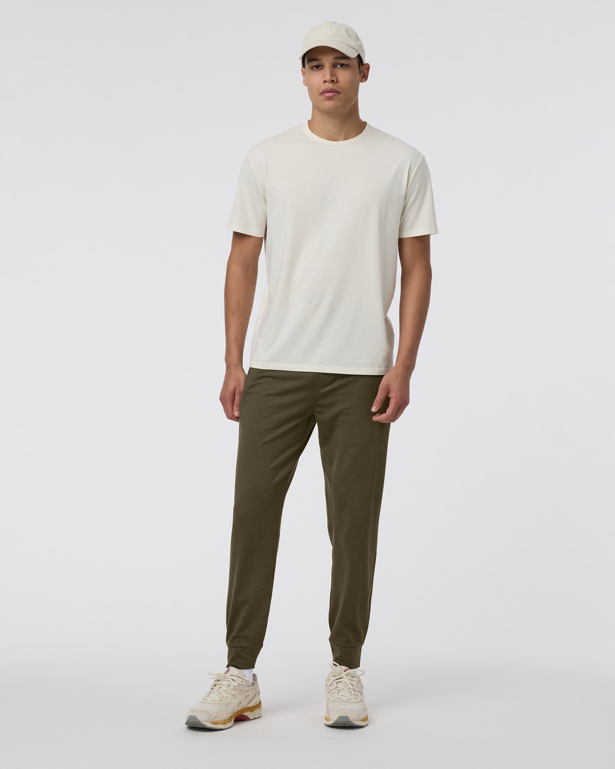 Ponto Performance Jogger | Moss Green Heather