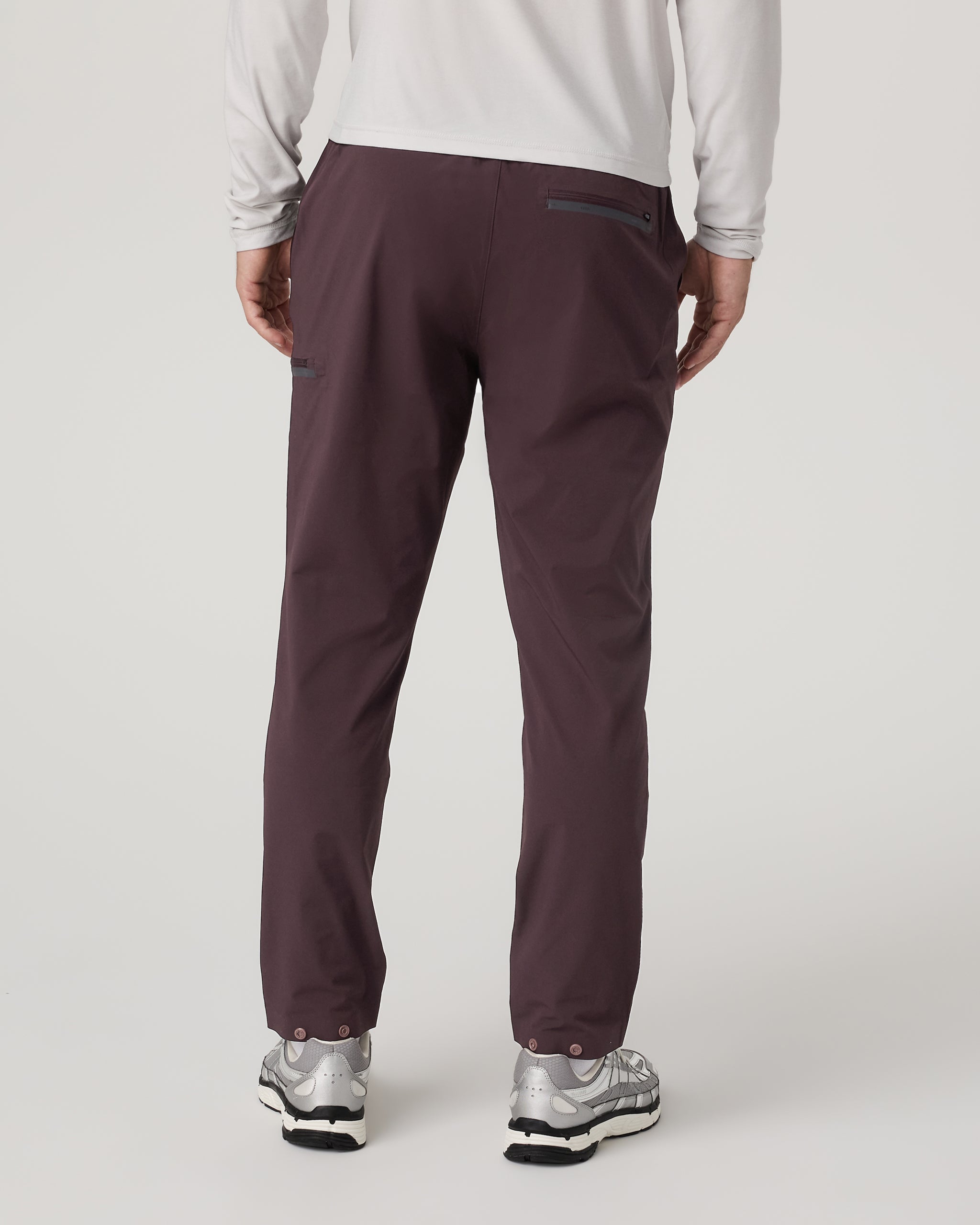 Grafton Pant 30" | Raisin