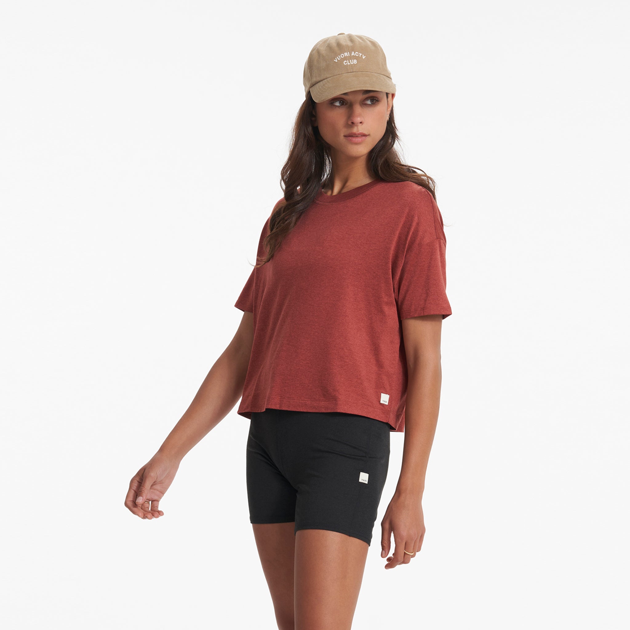 Energy Tee | Currant Heather