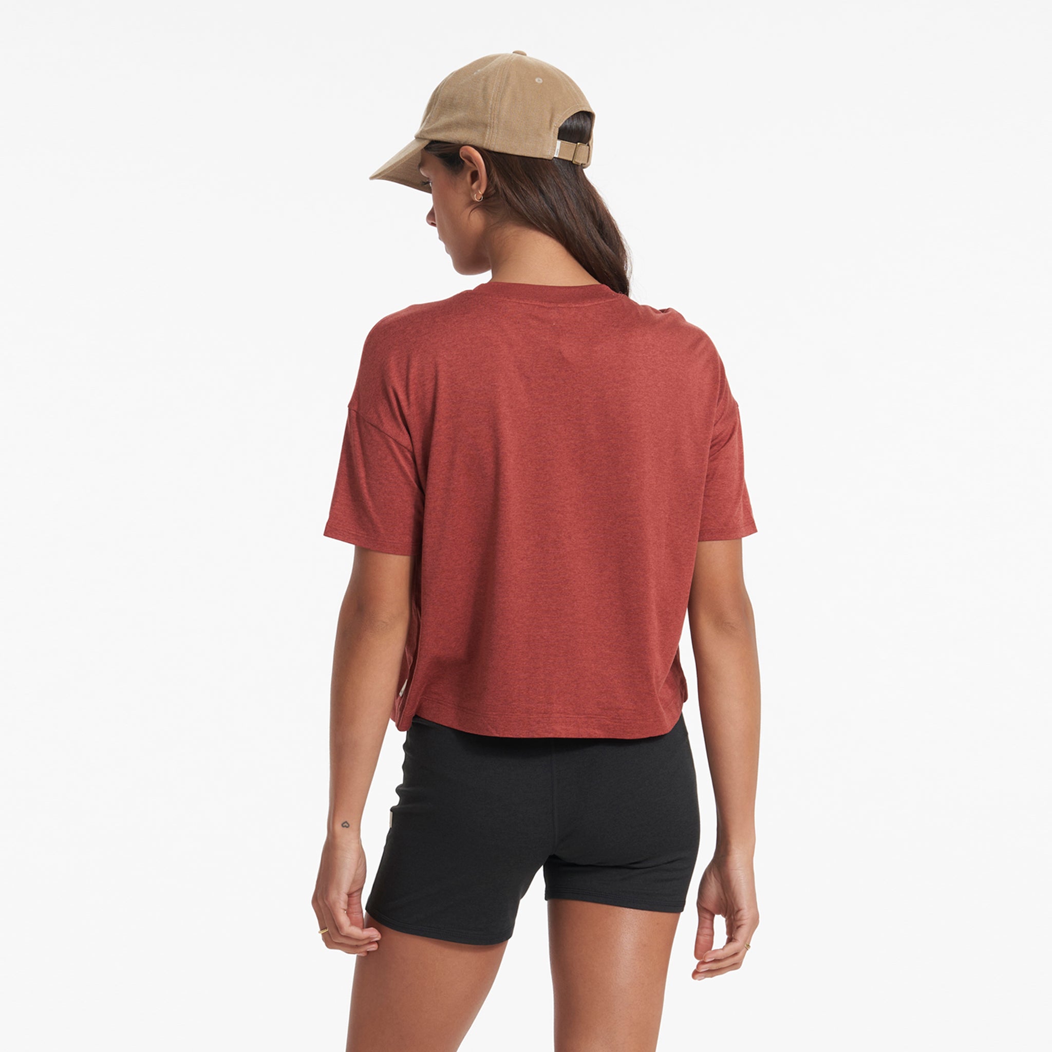 Energy Tee | Currant Heather