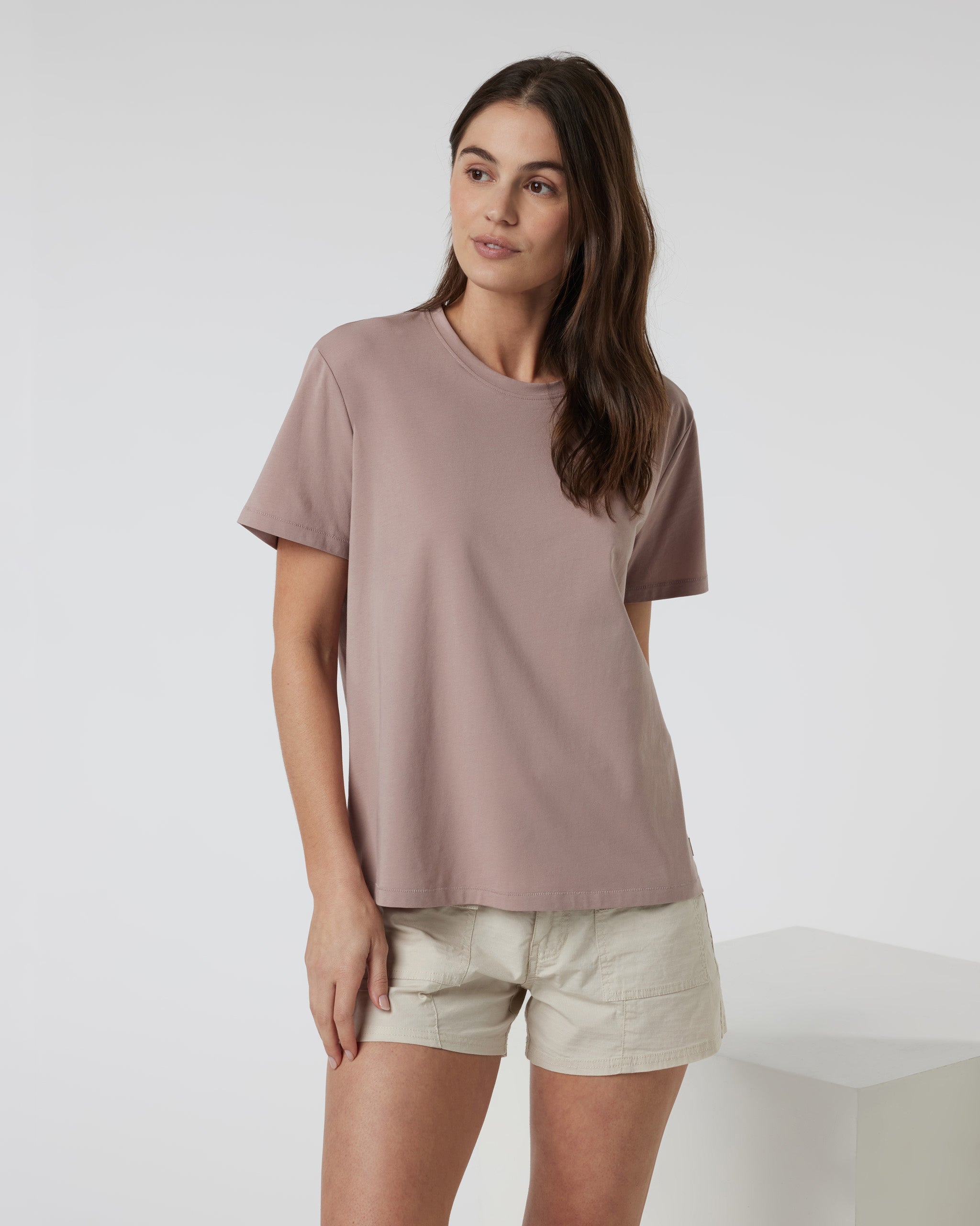 Feather Tee | Canyon Clay