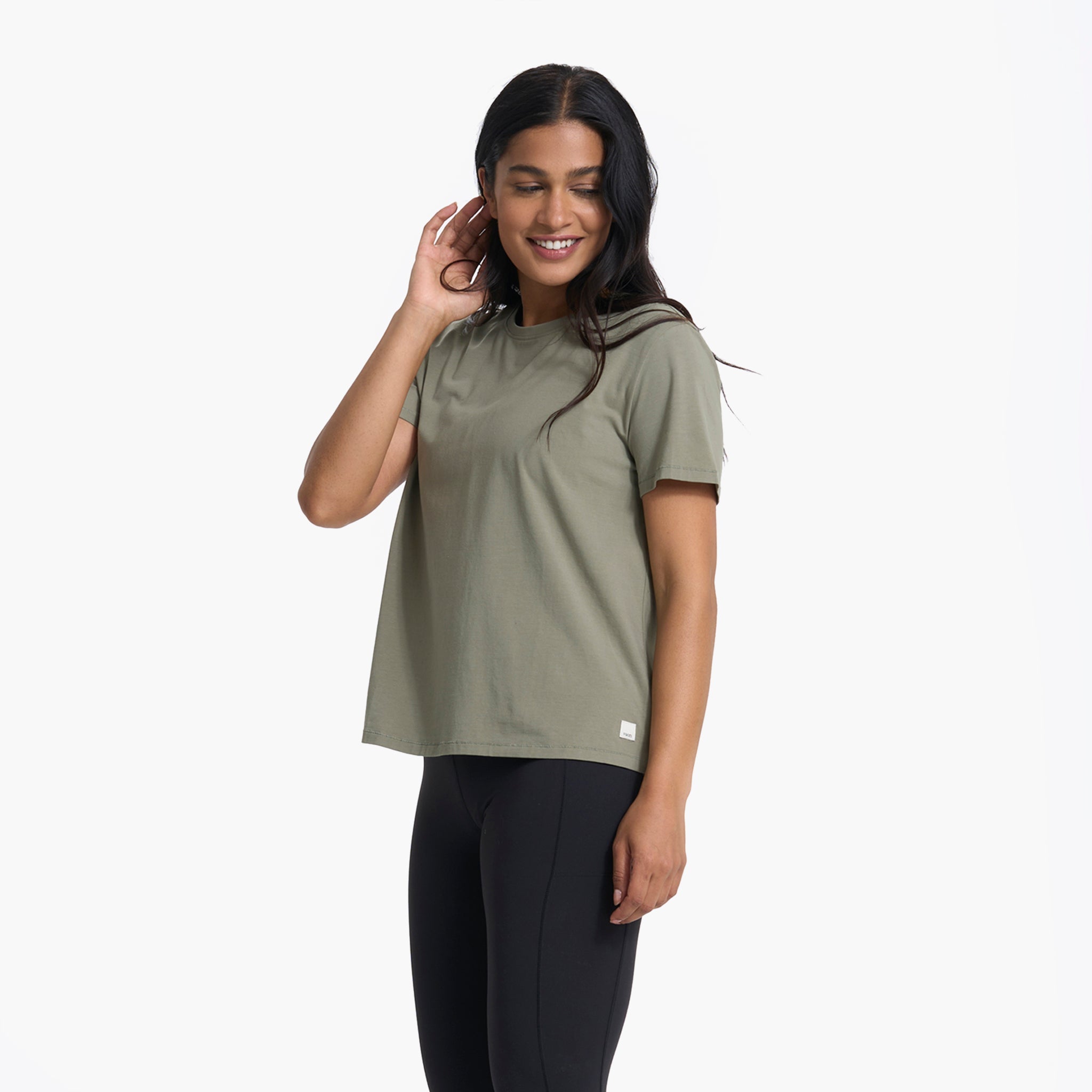 Feather Tee | Laurel