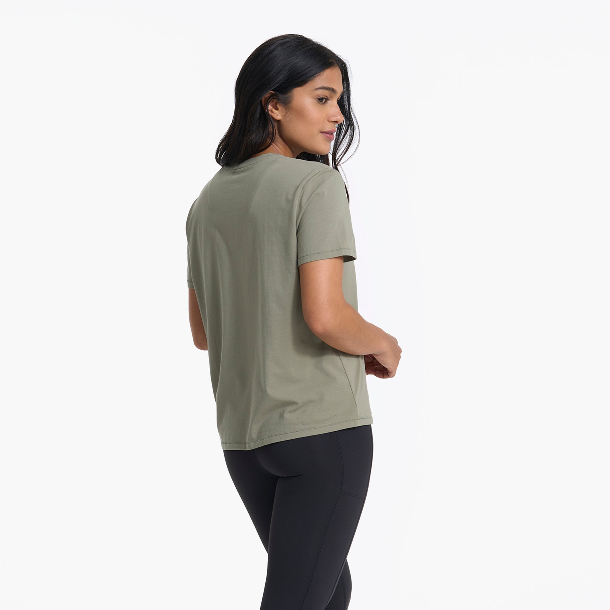 Feather Tee | Laurel