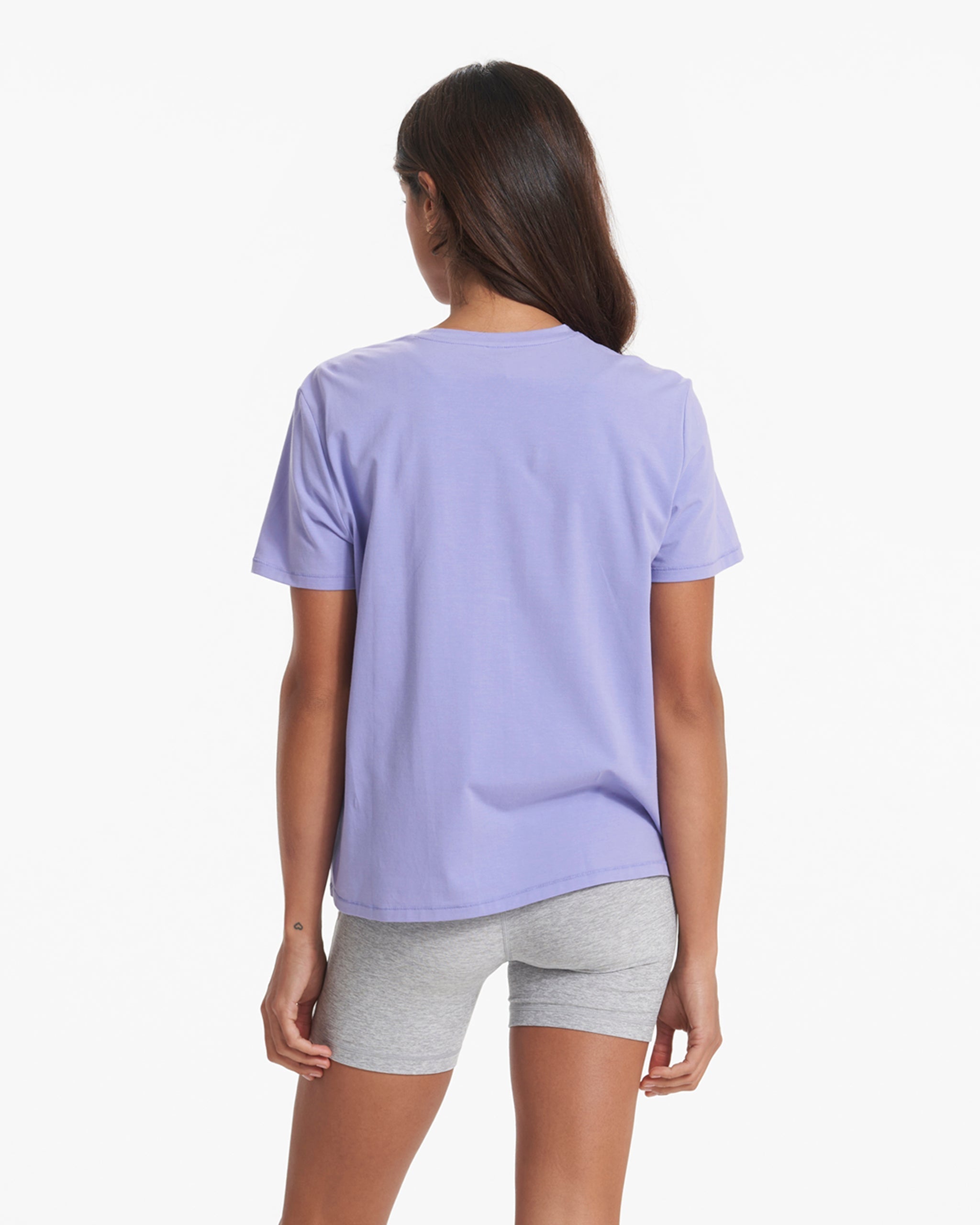Feather Tee | Ultra Violet