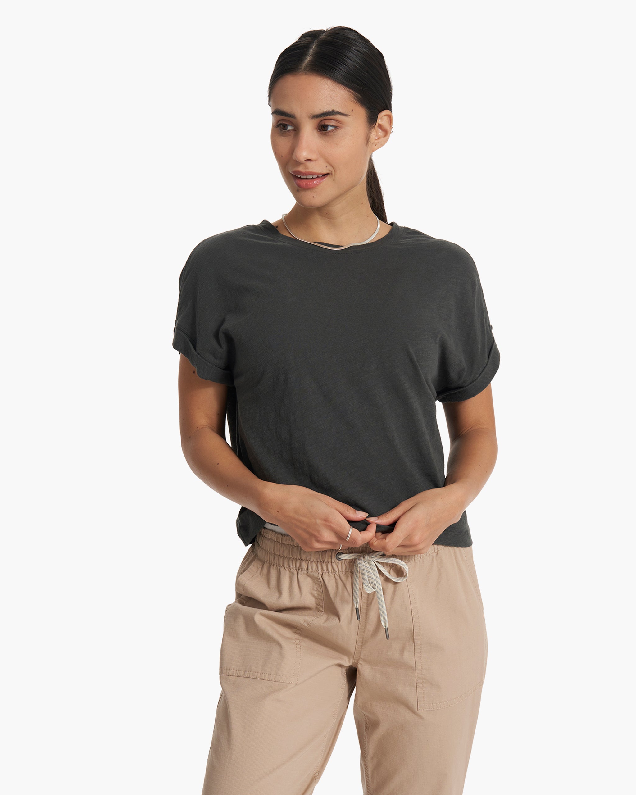 Sunset Easy Tee | Ash