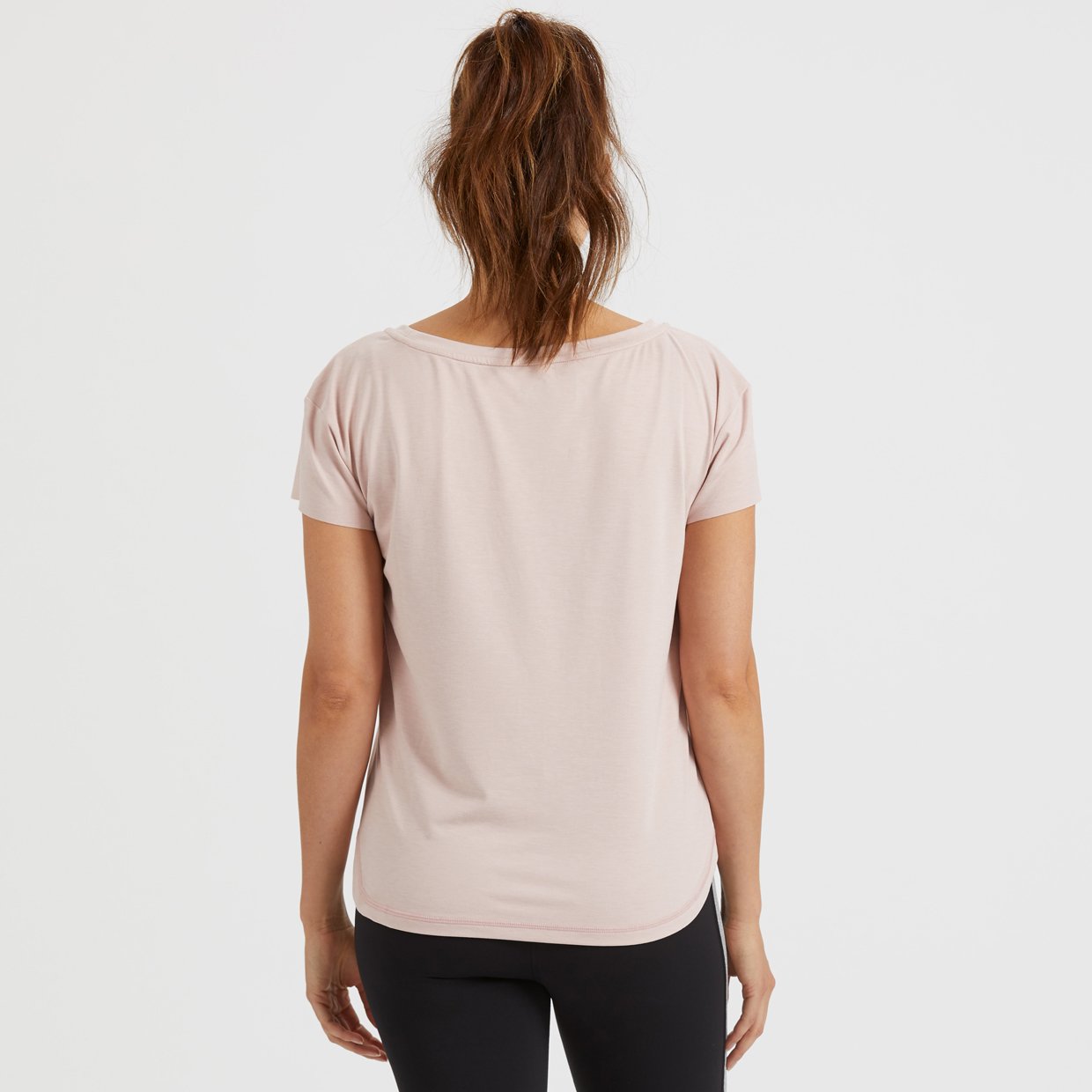 Lux Performance Tee | Shell Heather