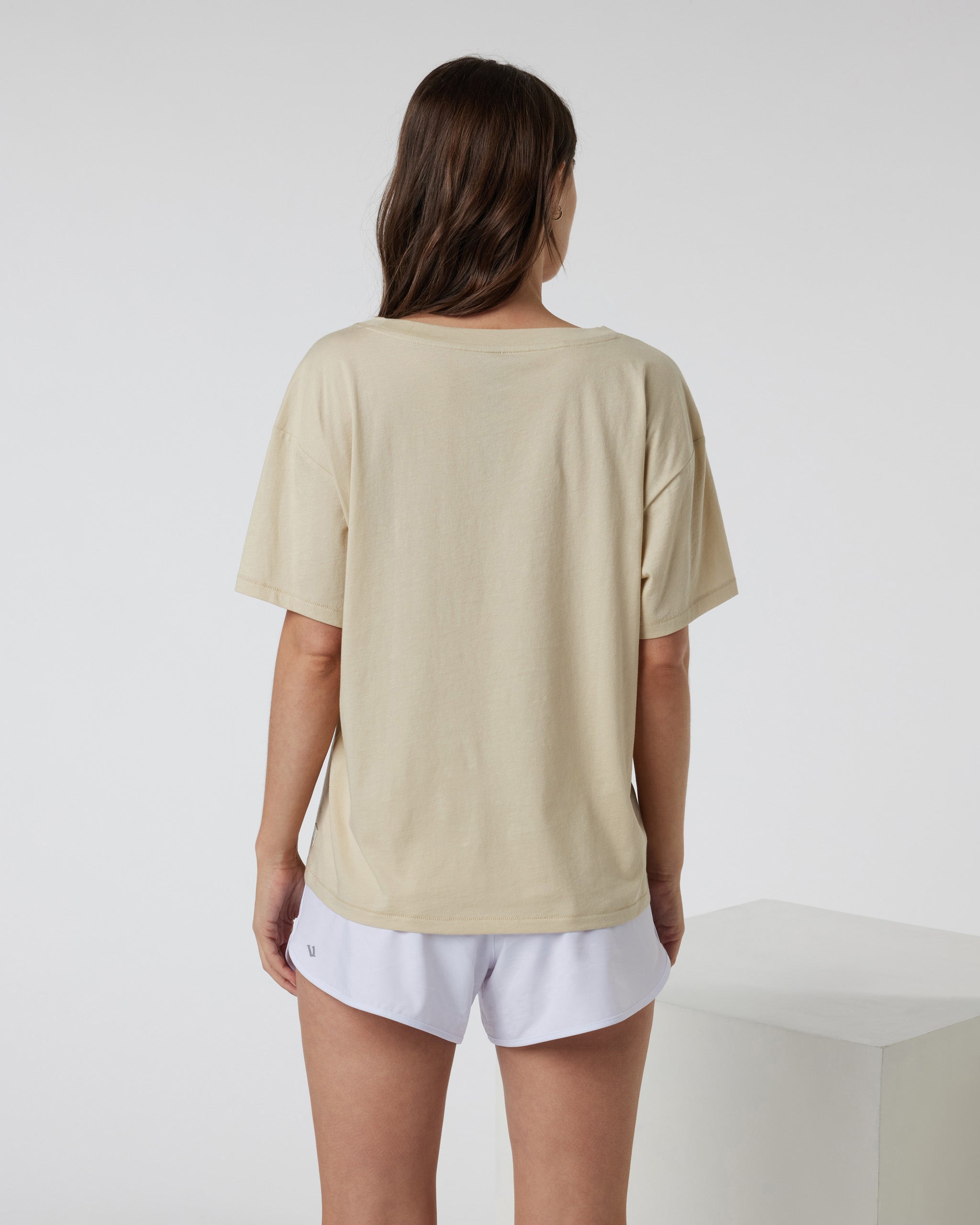 Sutton V-Neck | Cashew