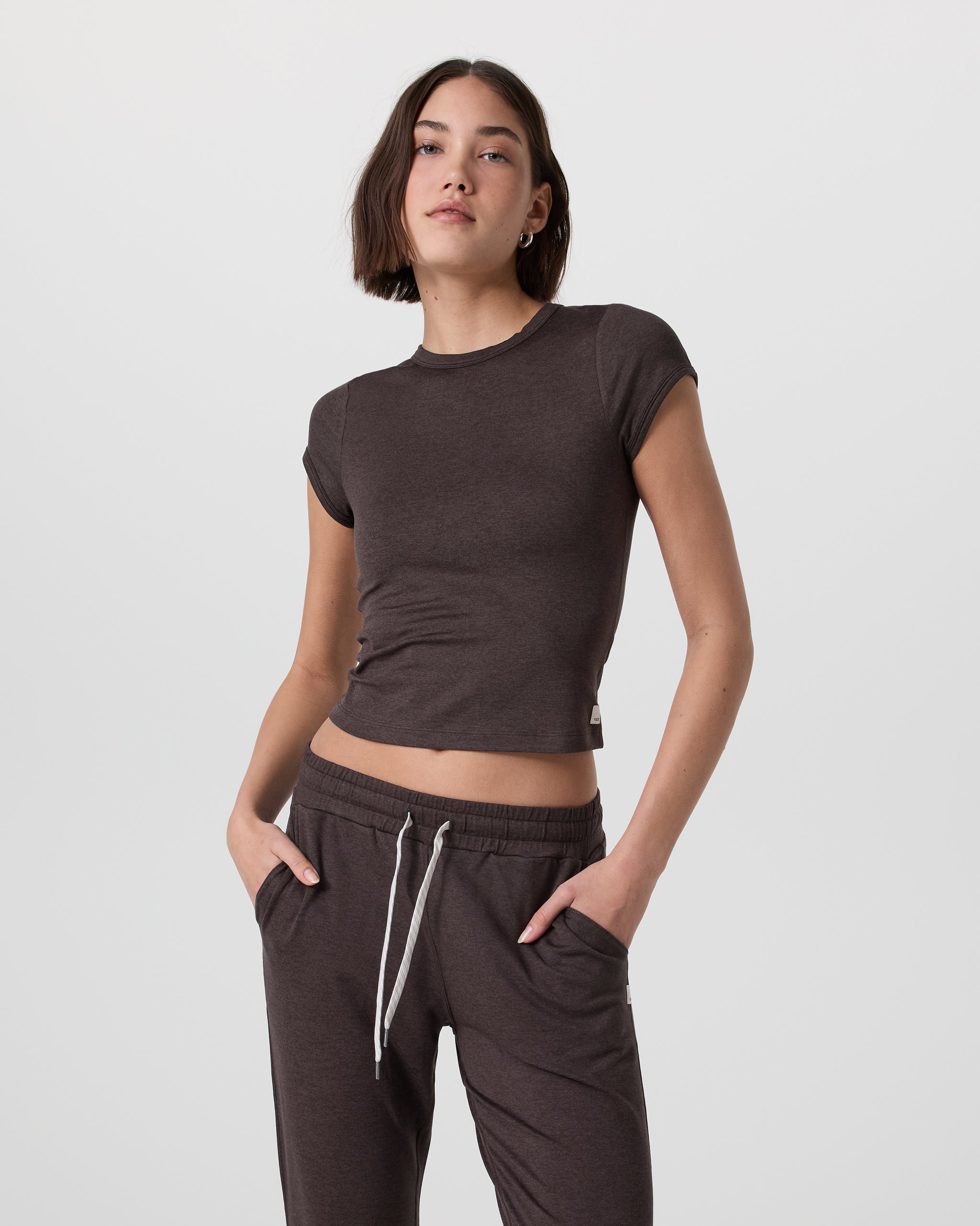 Halo Baby Tee | Java Heather