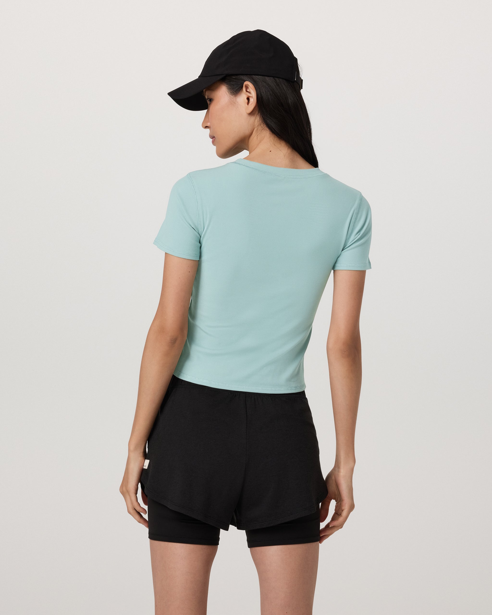 Pose Fitted Tee | Sea Spray