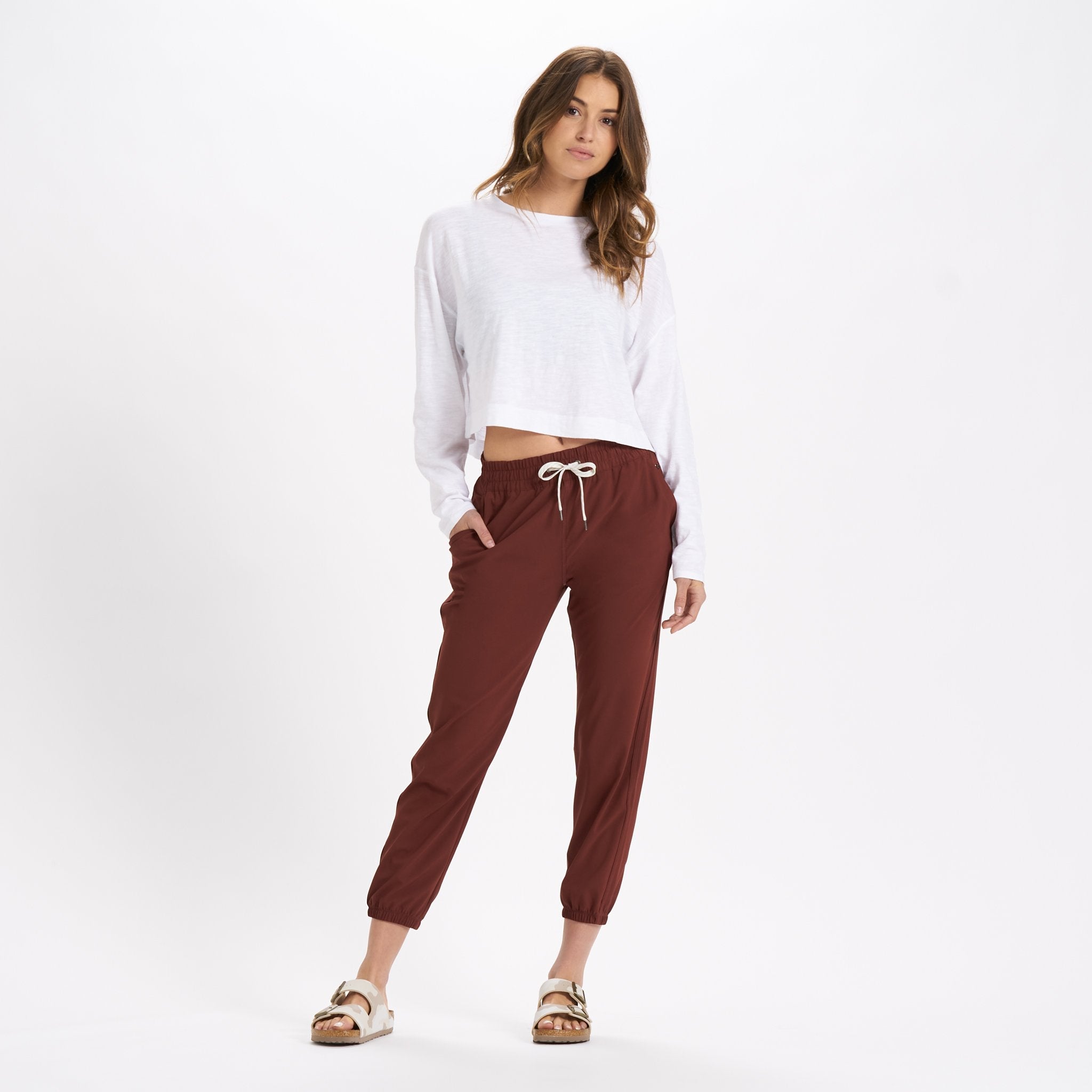 Long-Sleeve Sundown Tee | White