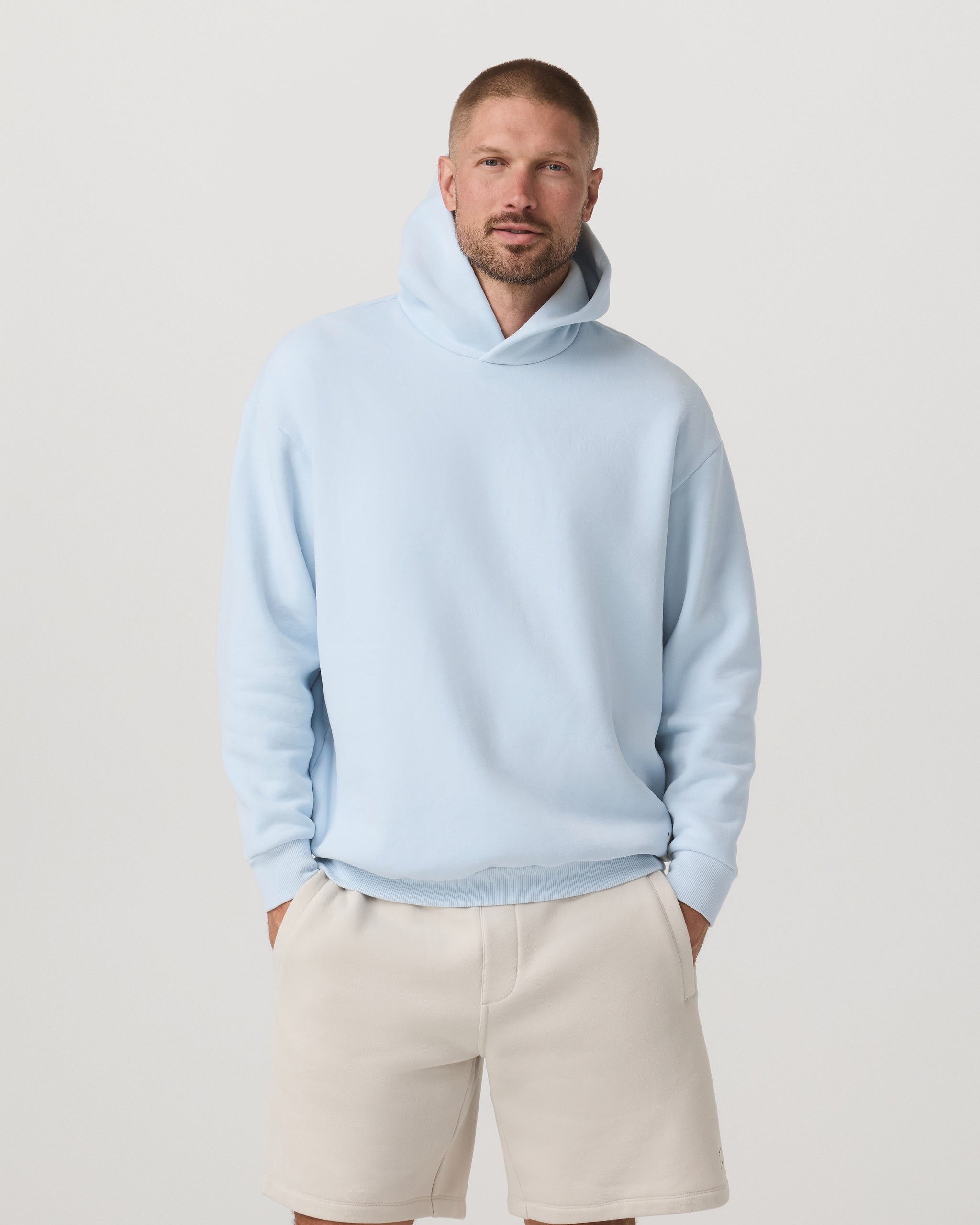 Restore Oversized Hoodie | Light Mist