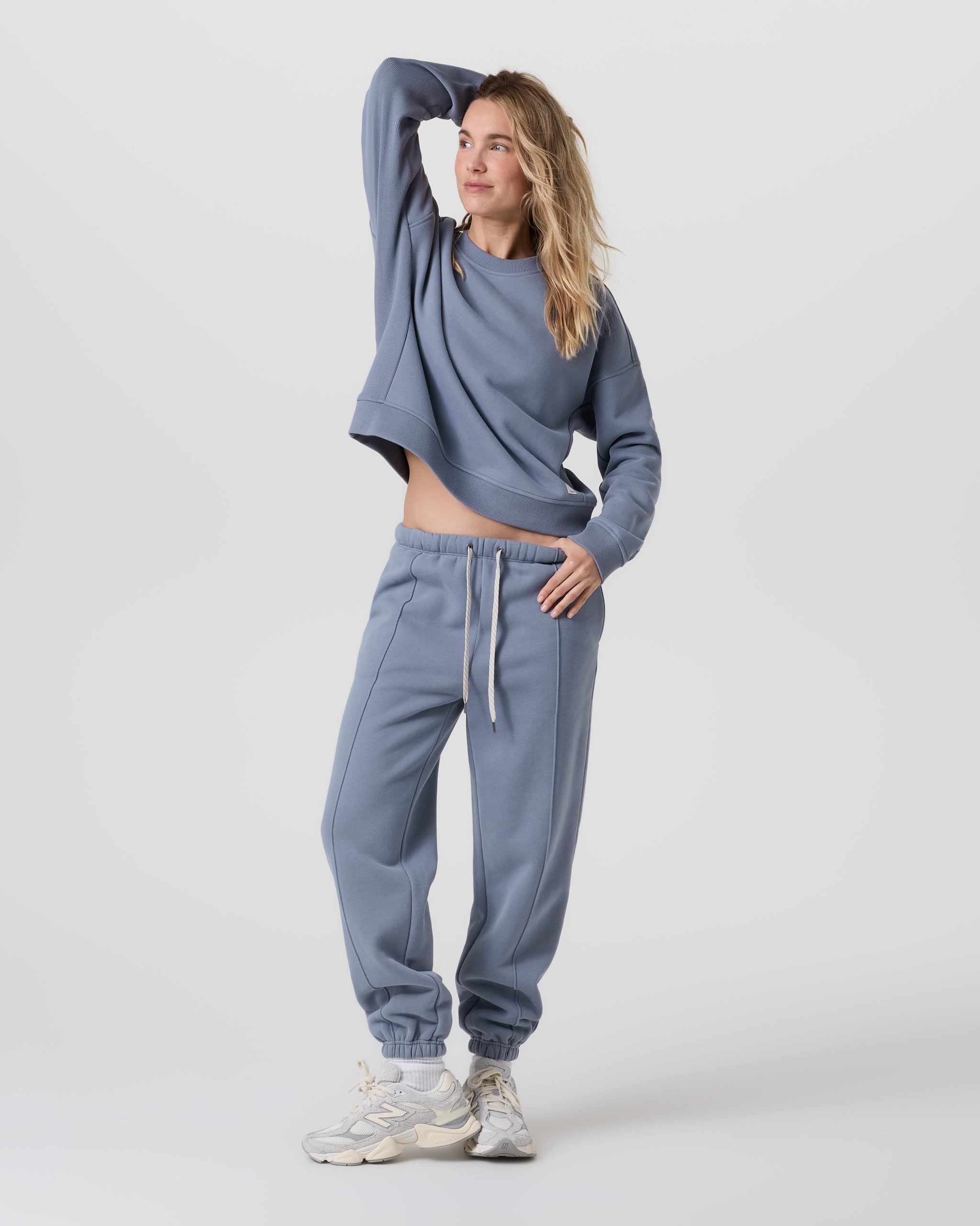 Restore Rib Crew | Blue Heron