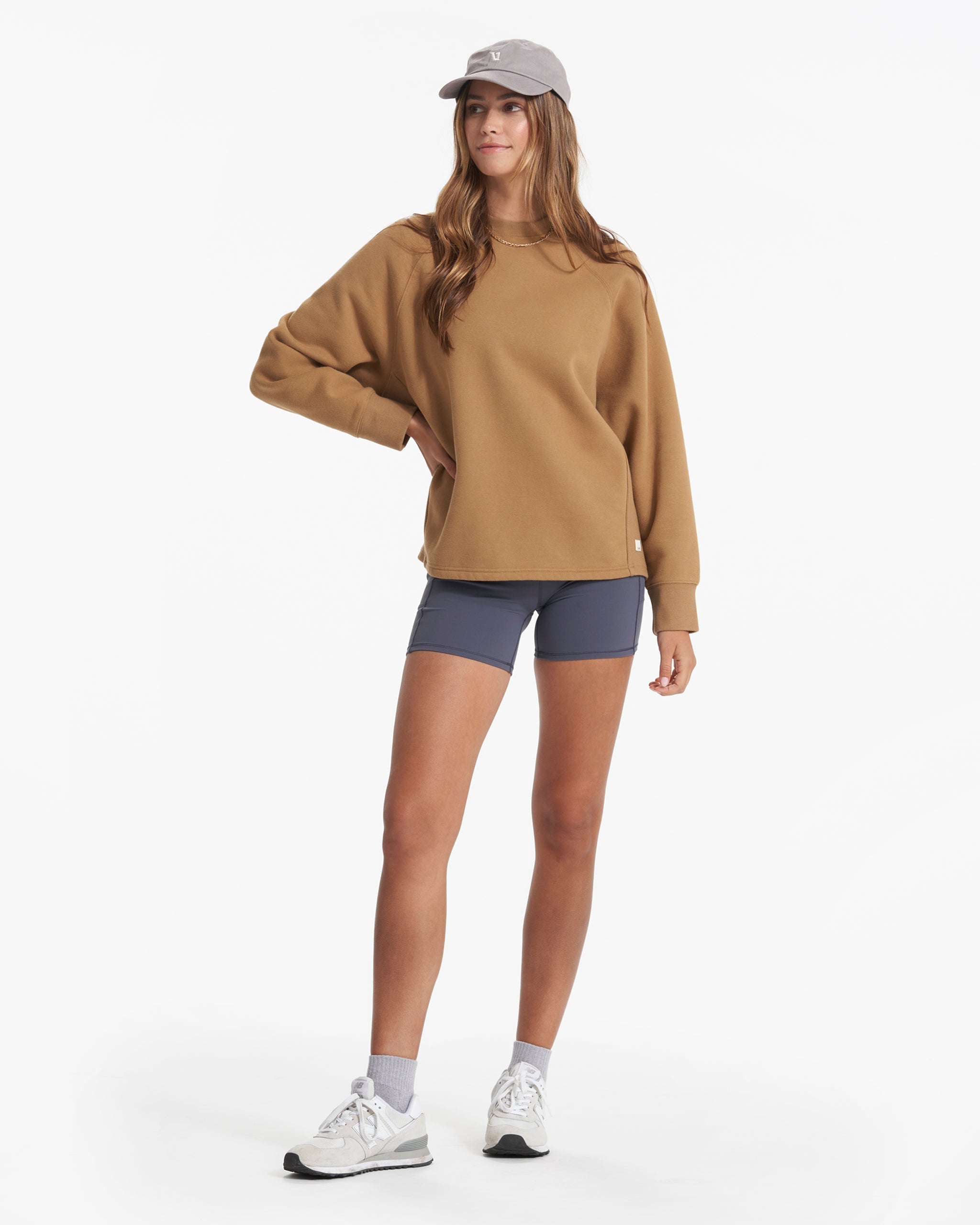 Restore Oversized Crew | Wheat