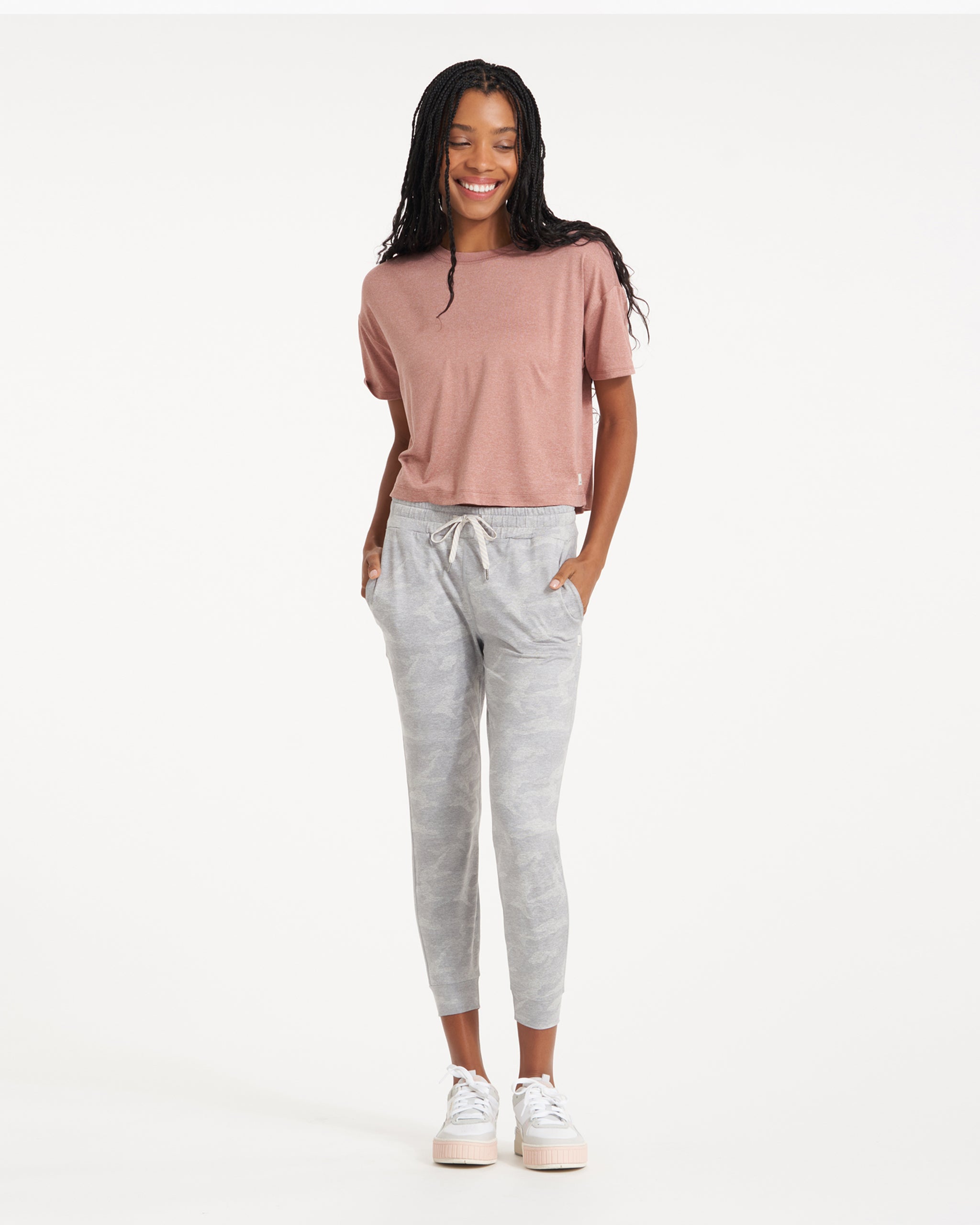 Energy Tee | Light Terracotta Heather