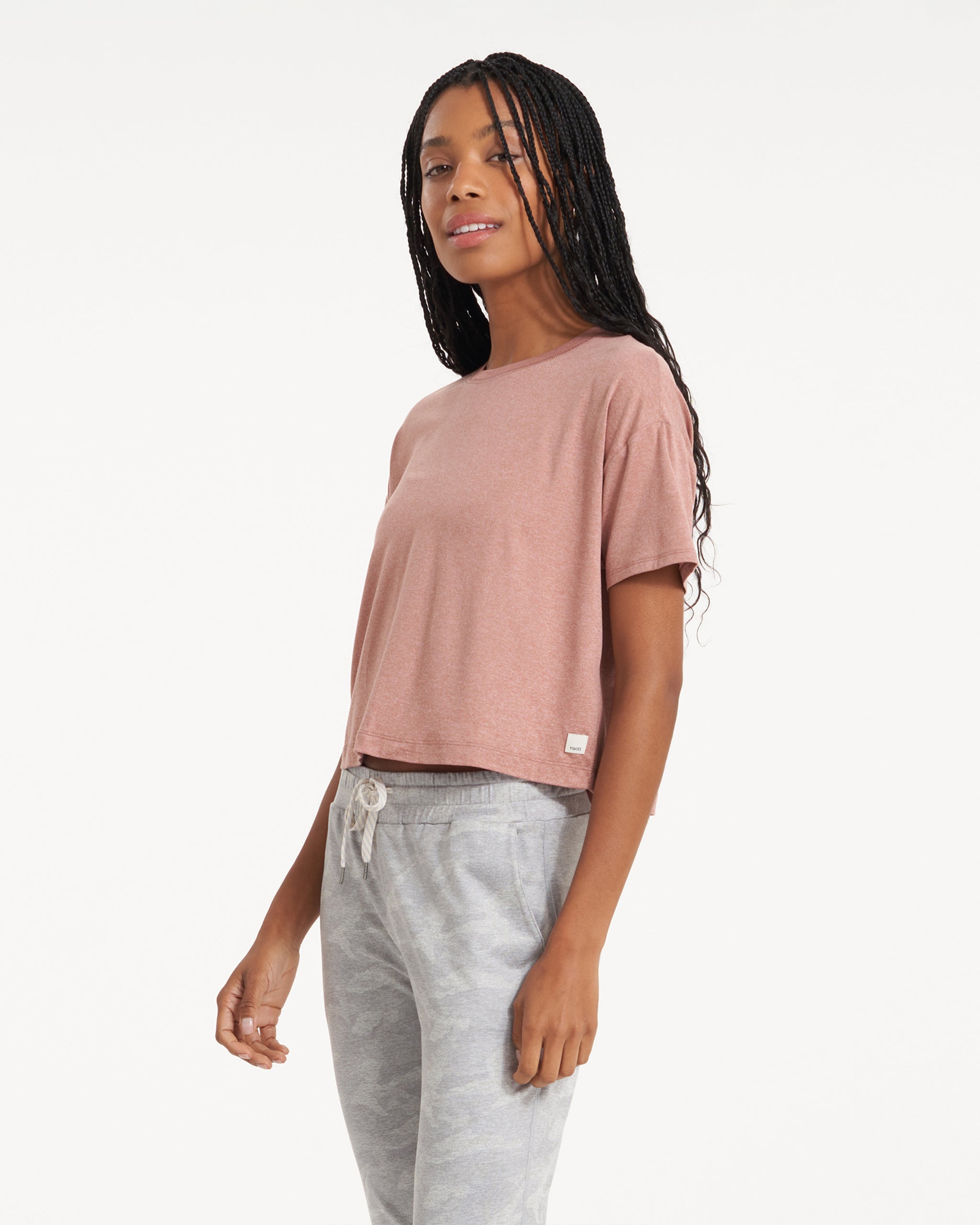 Energy Tee | Light Terracotta Heather