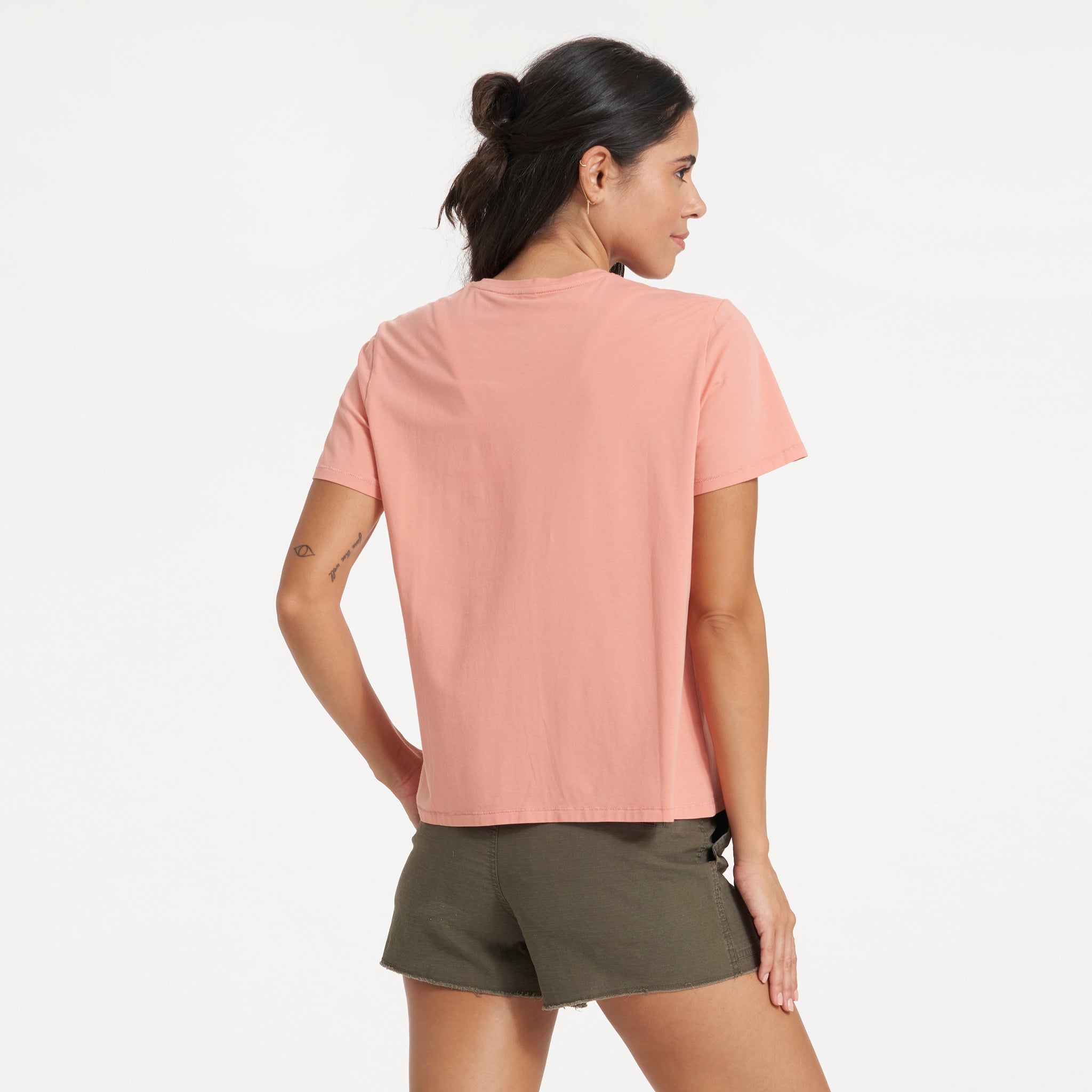 Feather Tee | Light Cinnamon