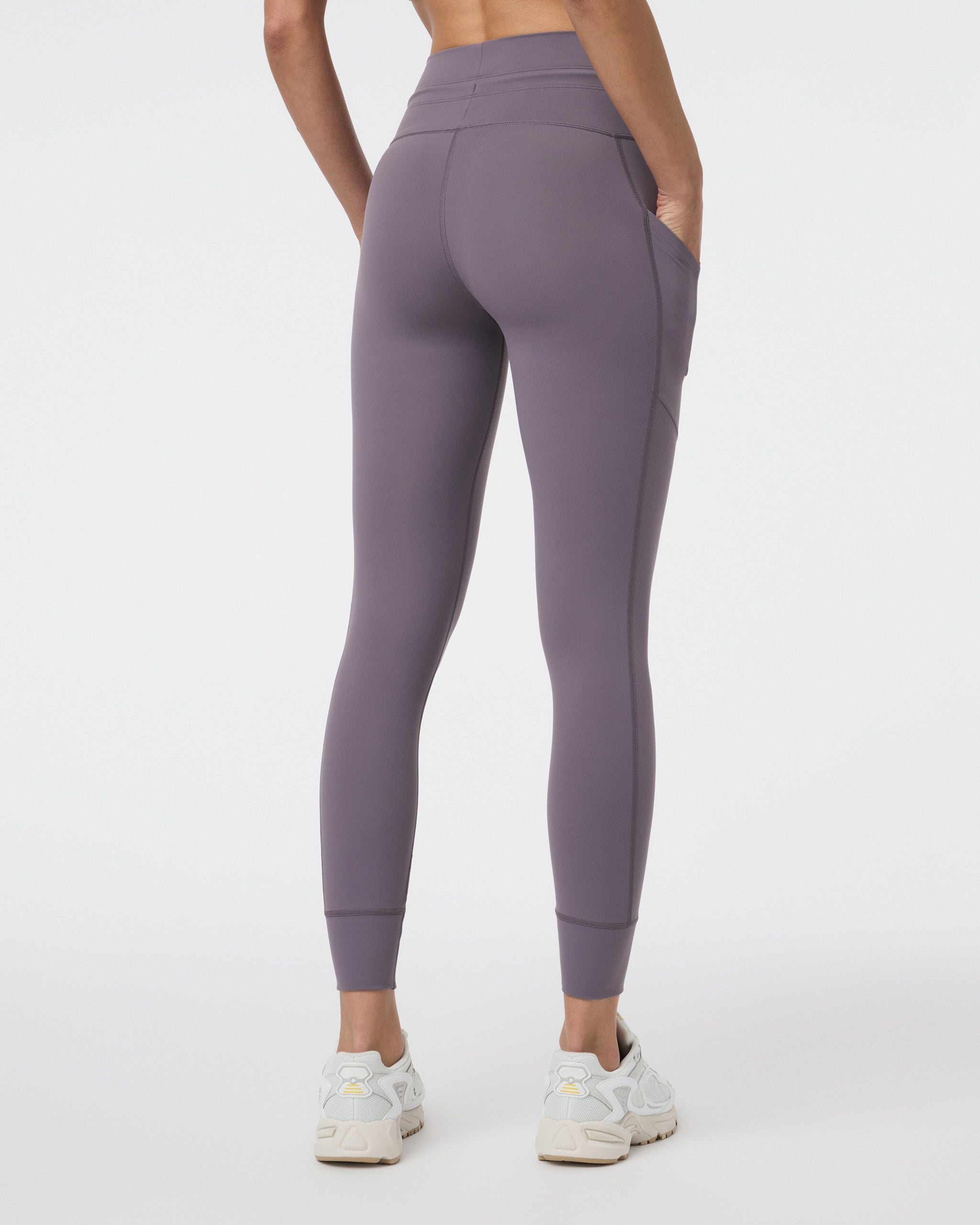 Daily Pocket Legging - Long | Lunar Grey